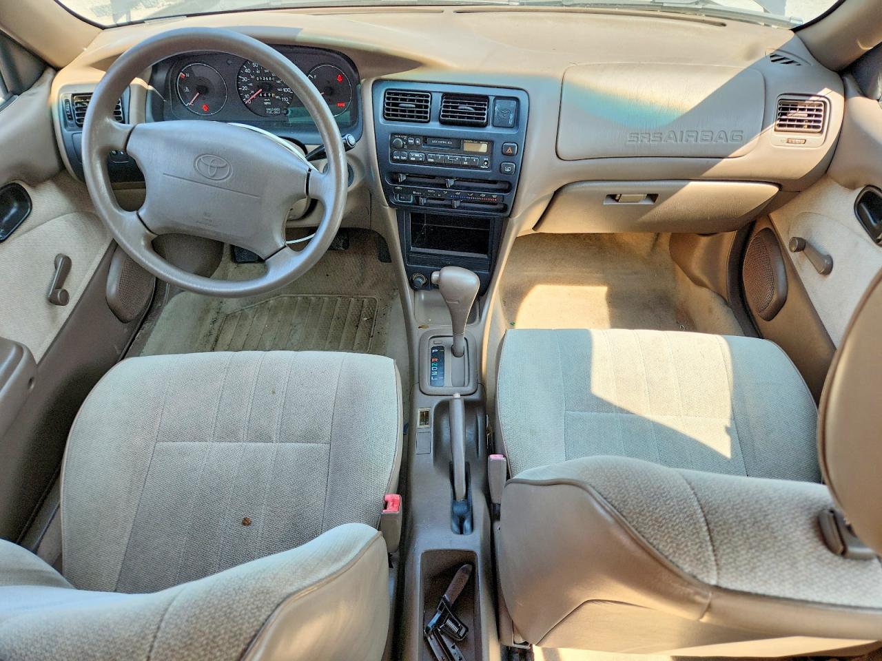 1996 Toyota Corolla Base Green vin: 2T1BA02E8TC156652