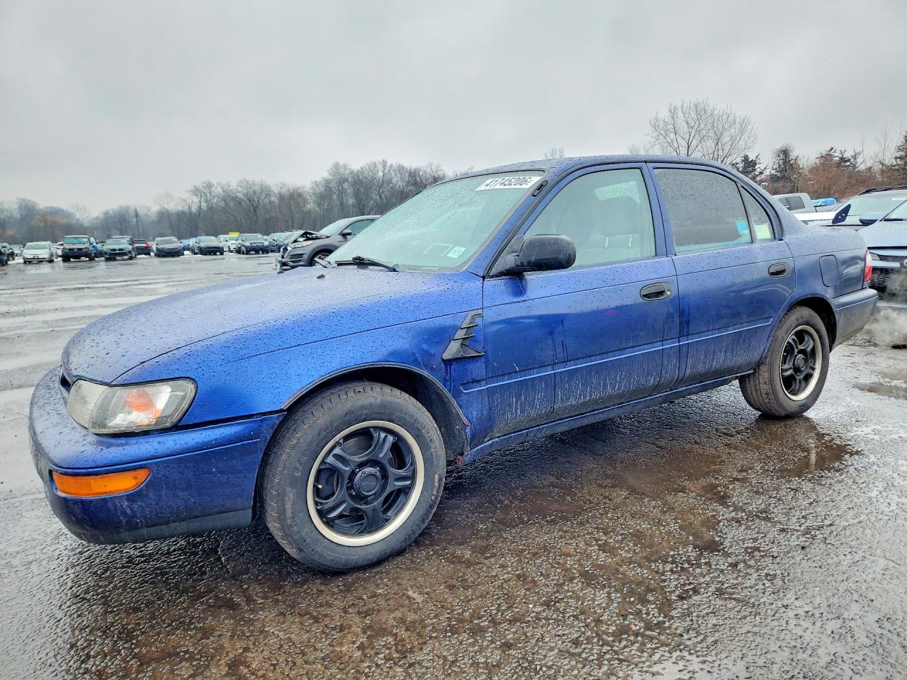 1996 Toyota Corolla Синий vin: 2T1BA02E9TC146065