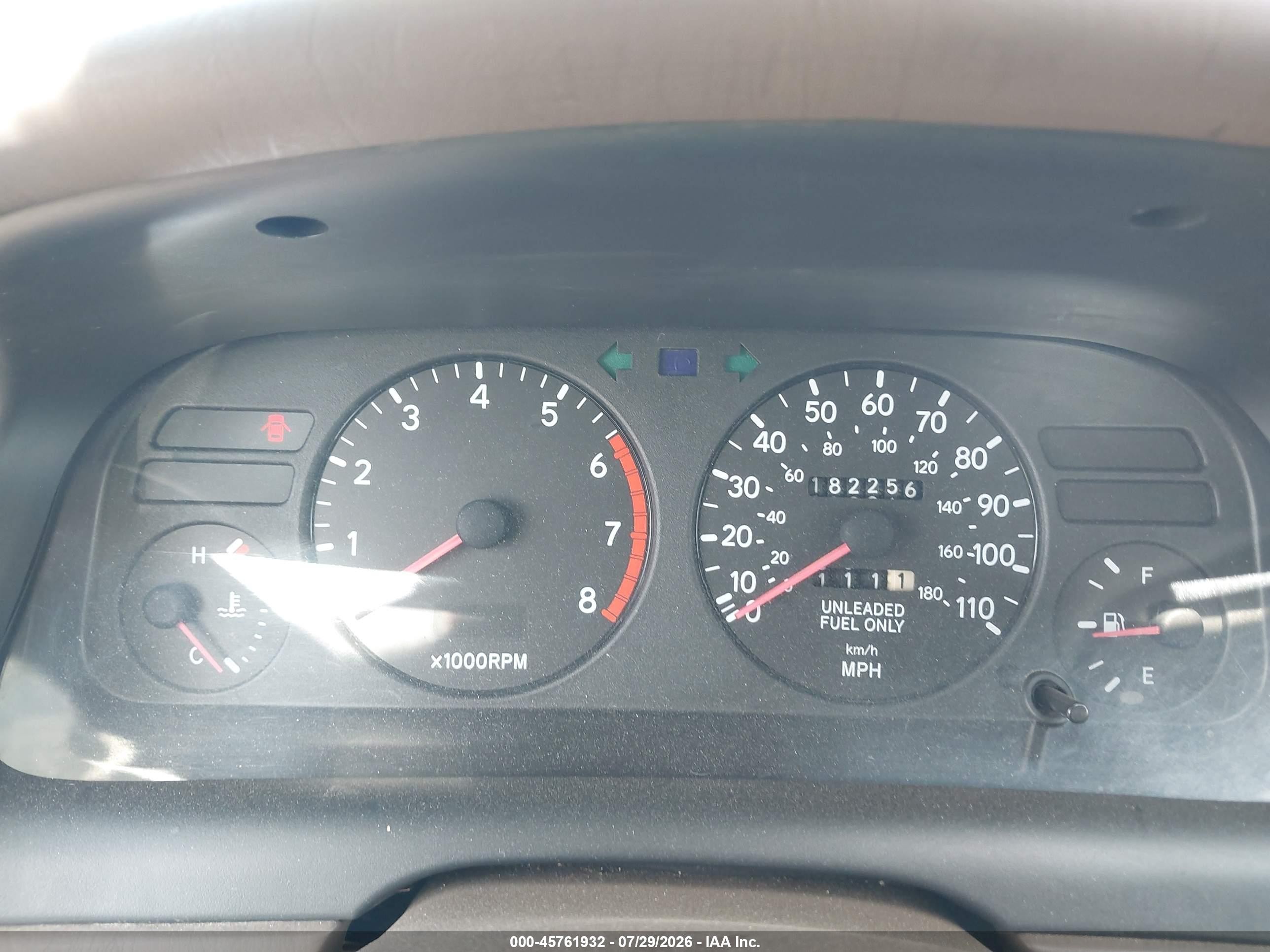 1997 Toyota Corolla Ce Green vin: 2T1BA02E9VC203965