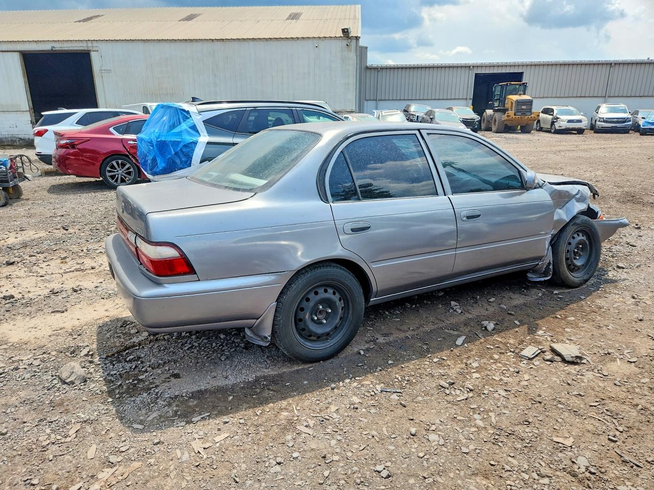 1997 Toyota Corolla Base Серый vin: 2T1BA02EXVC185072