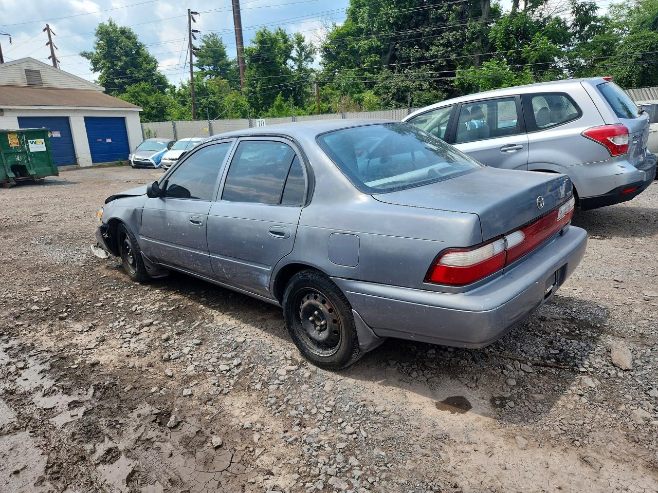 1997 Toyota Corolla Base Серый vin: 2T1BA02EXVC185072