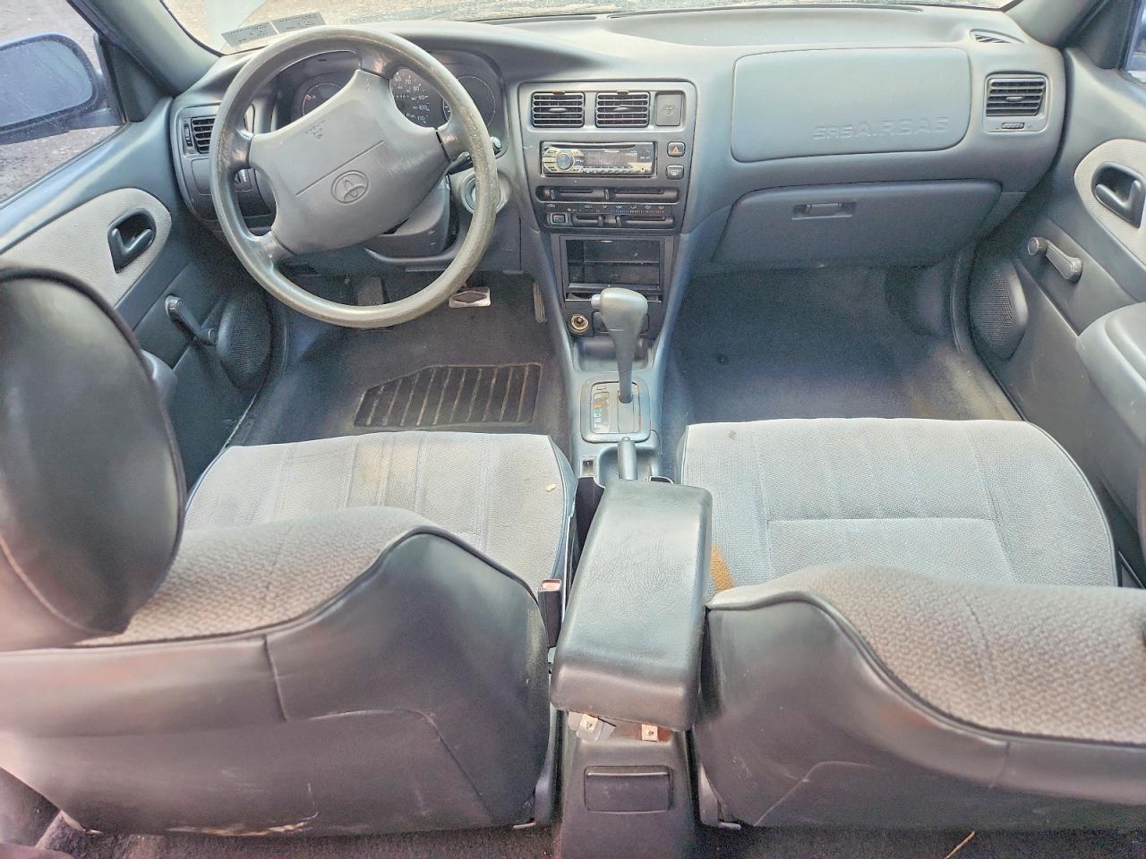 1997 Toyota Corolla Base Серый vin: 2T1BA02EXVC185072