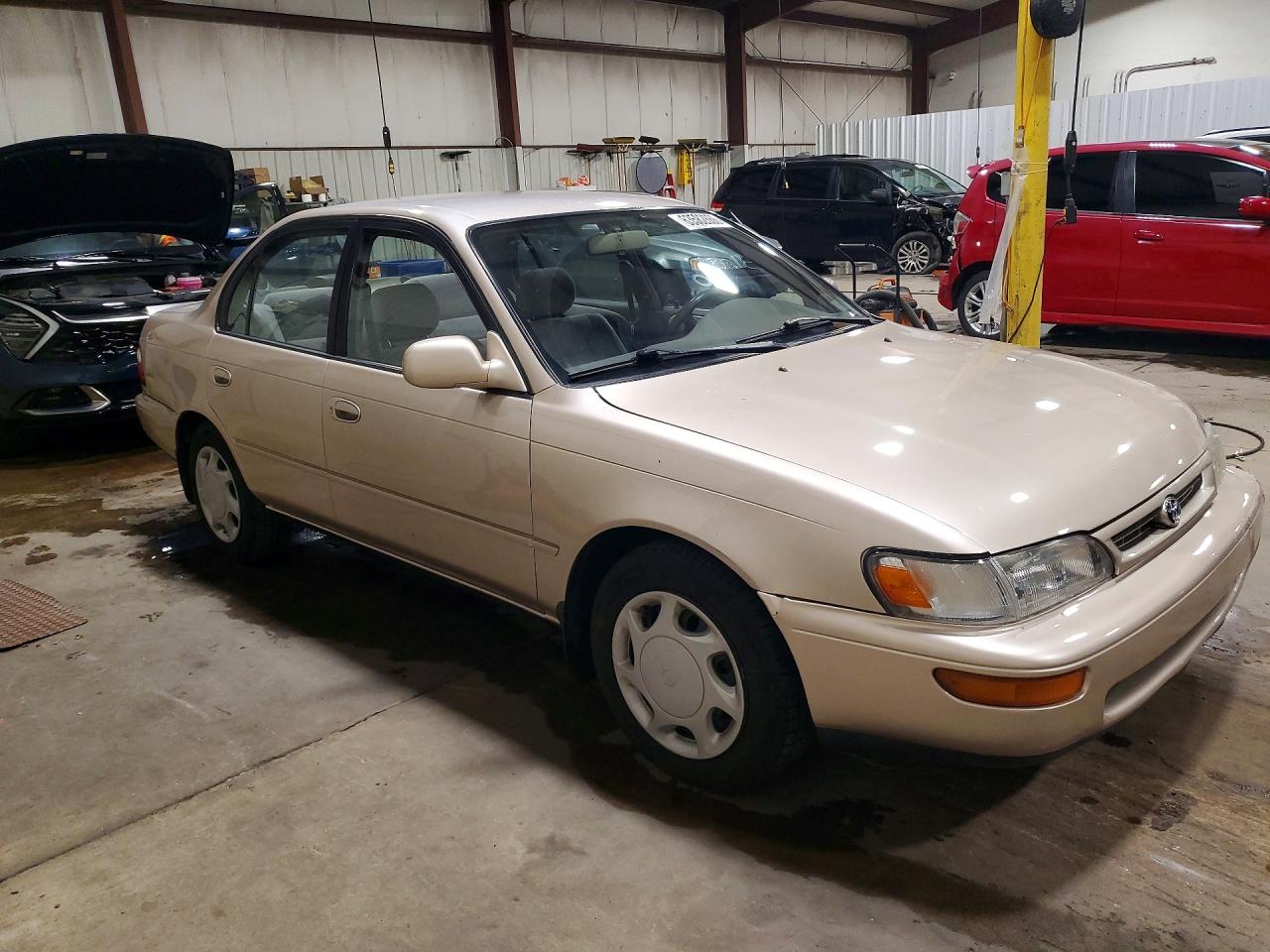 1997 Toyota Corolla Dx Beige vin: 2T1BB02E0VC187779