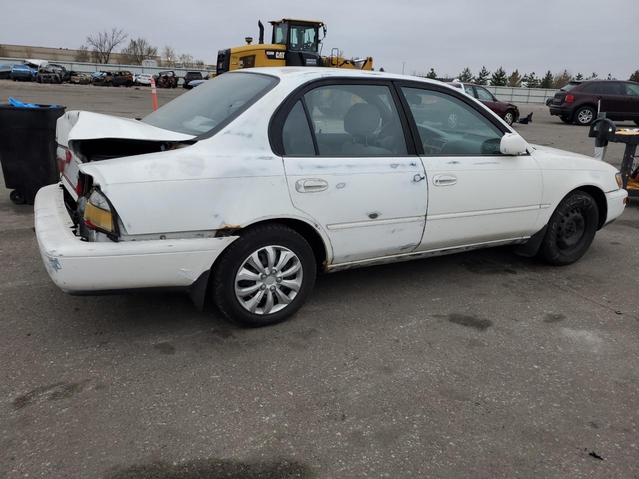 1996 Toyota Corola White vin: 2T1BB02E1TC175010