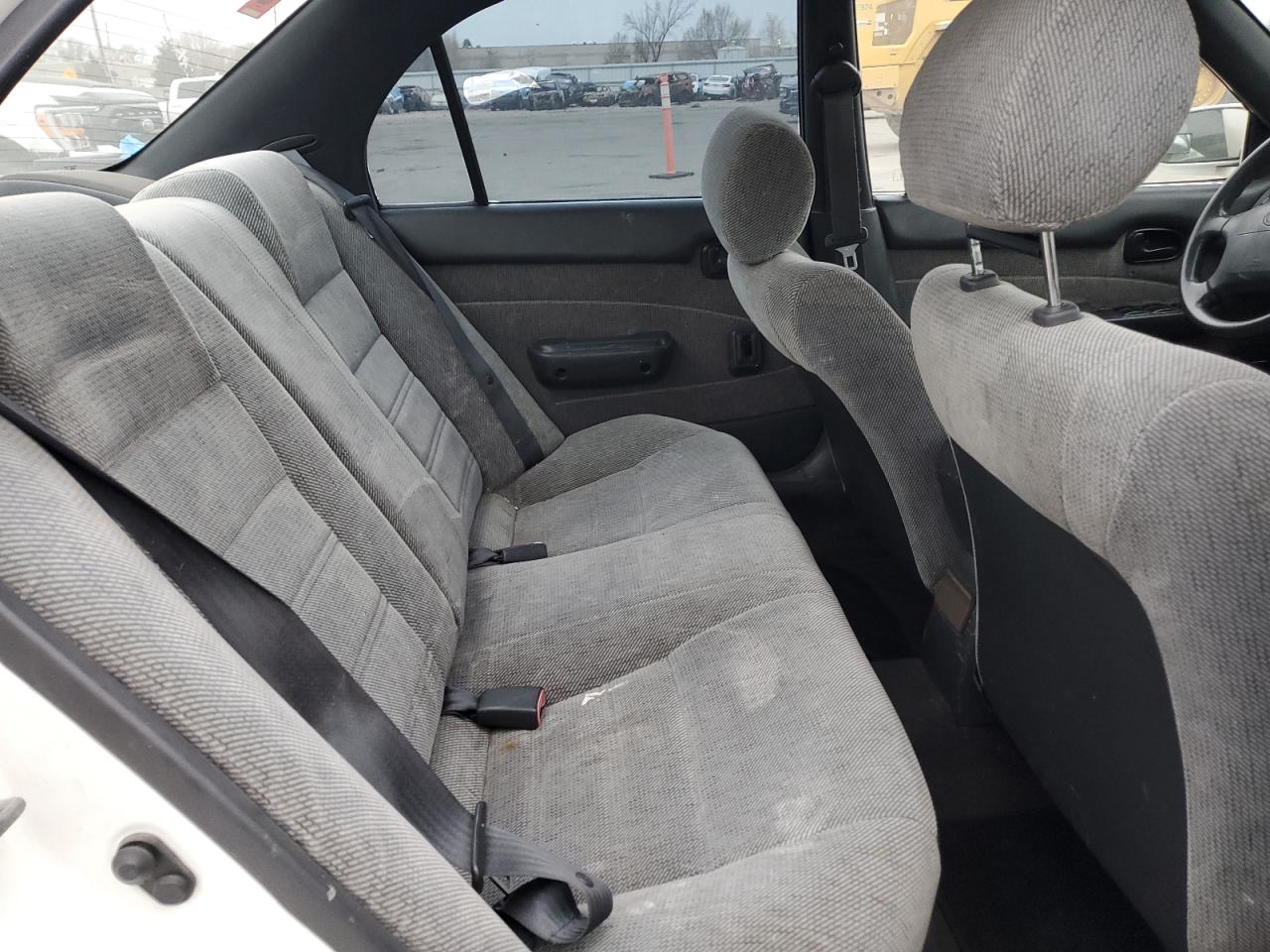 1996 Toyota Corola White vin: 2T1BB02E1TC175010