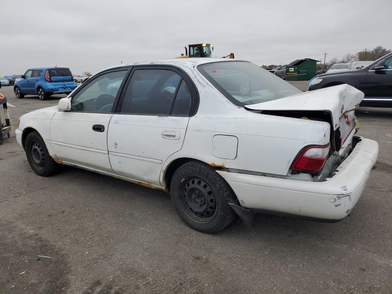 1996 Toyota Corola White vin: 2T1BB02E1TC175010