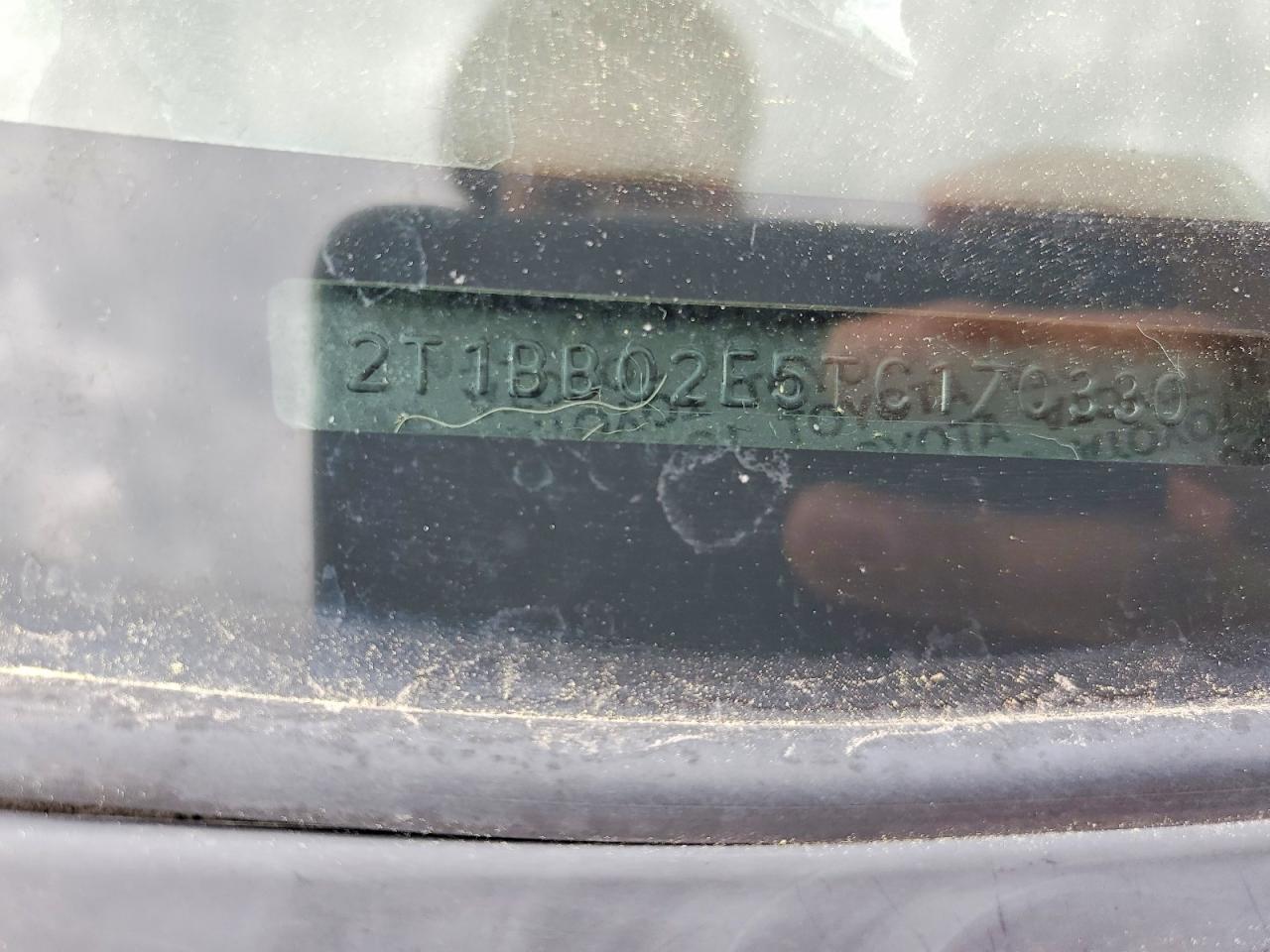 1996 Toyota Corolla Dx Tan vin: 2T1BB02E5TC170330