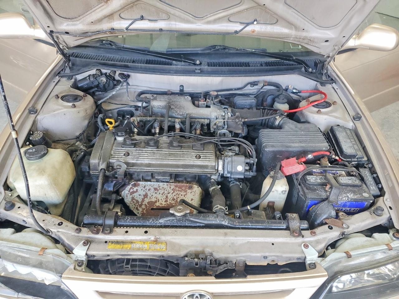 1996 Toyota Corolla Dx Tan vin: 2T1BB02E5TC170330