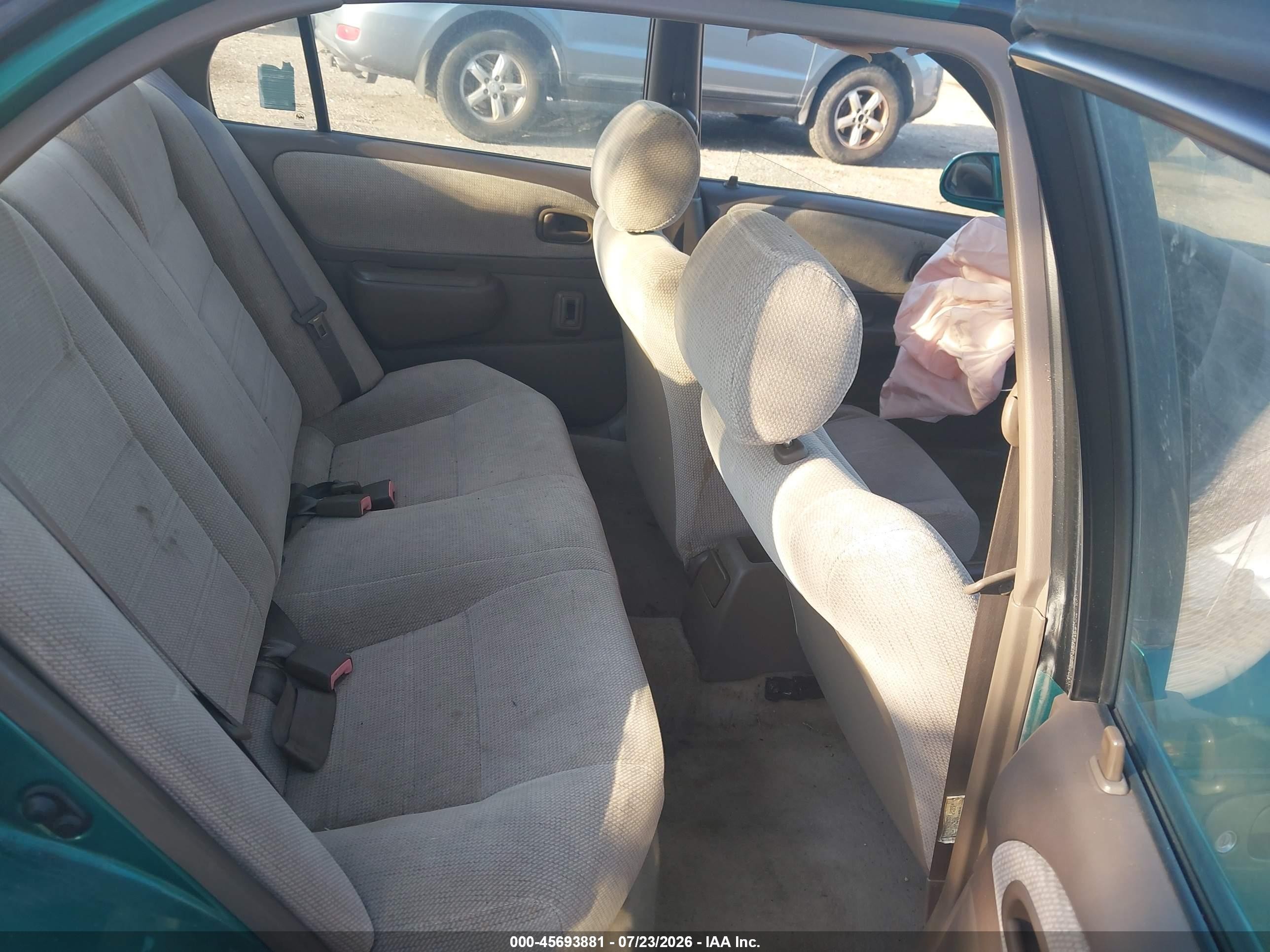 1997 Toyota Corolla Dx Зеленый vin: 2T1BB02E5VC181704