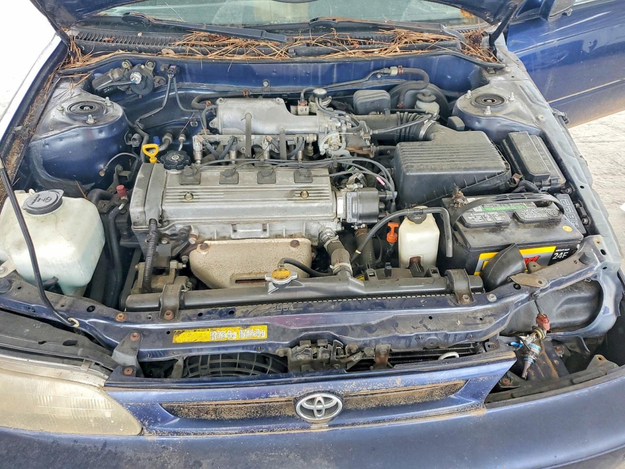 1997 Toyota Corolla Dx Синий vin: 2T1BB02E6VC185258