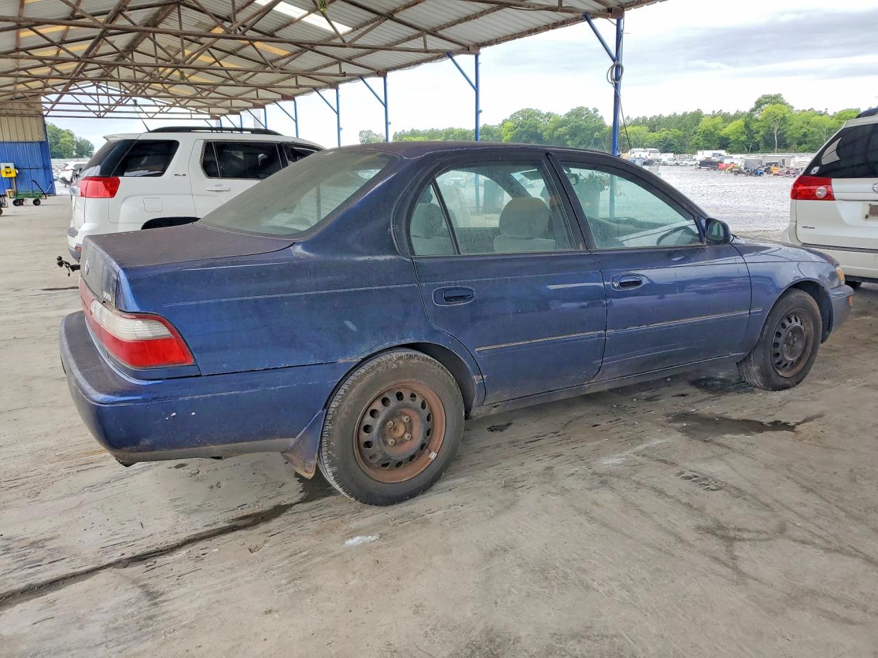 1997 Toyota Corolla Dx Синий vin: 2T1BB02E6VC185258