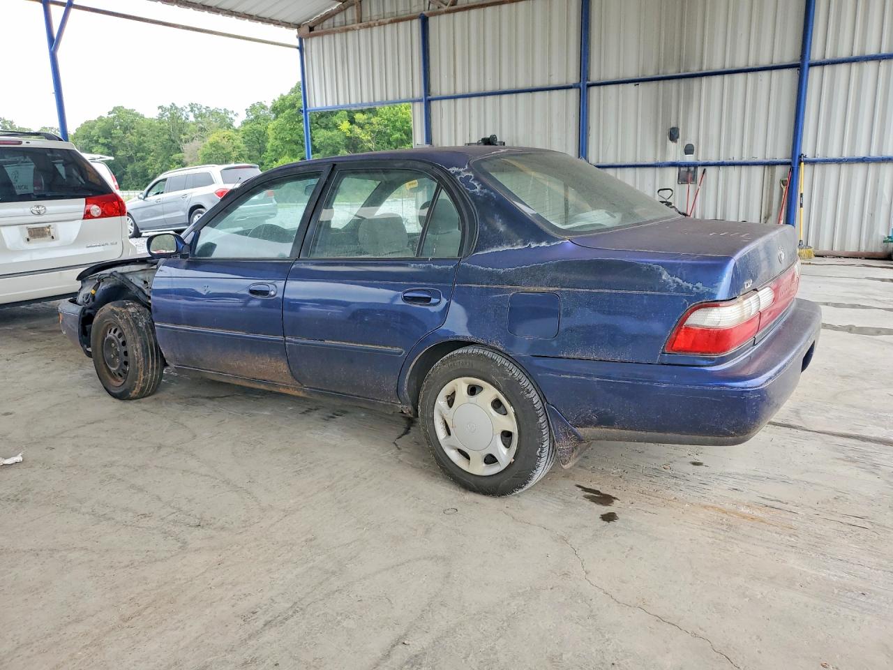 1997 Toyota Corolla Dx Синий vin: 2T1BB02E6VC185258