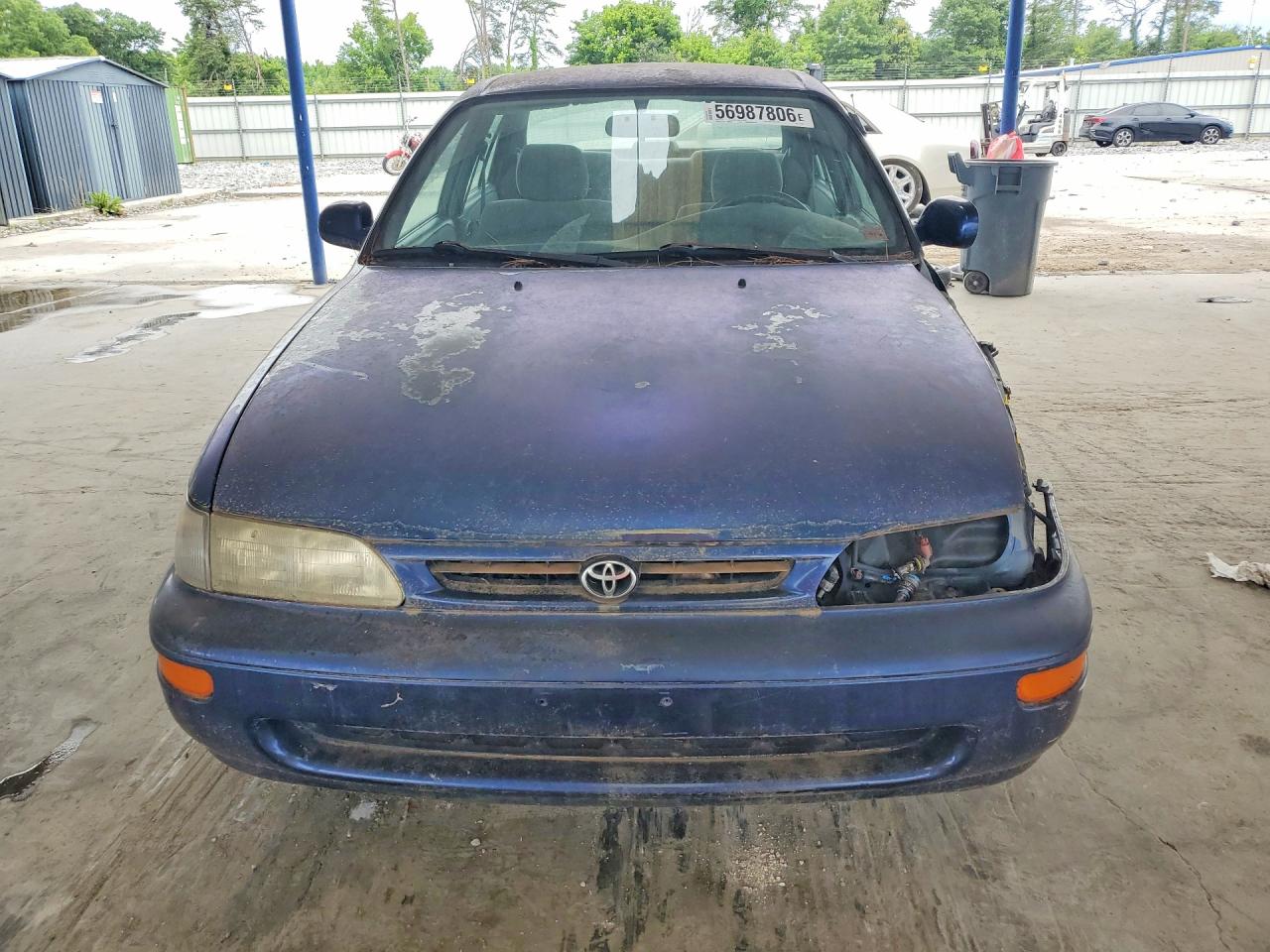 1997 Toyota Corolla Dx Синий vin: 2T1BB02E6VC185258