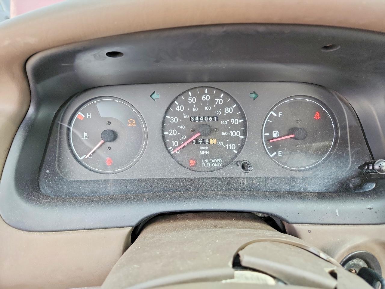 1996 Toyota Corolla Dx Red vin: 2T1BB02E9TC157290