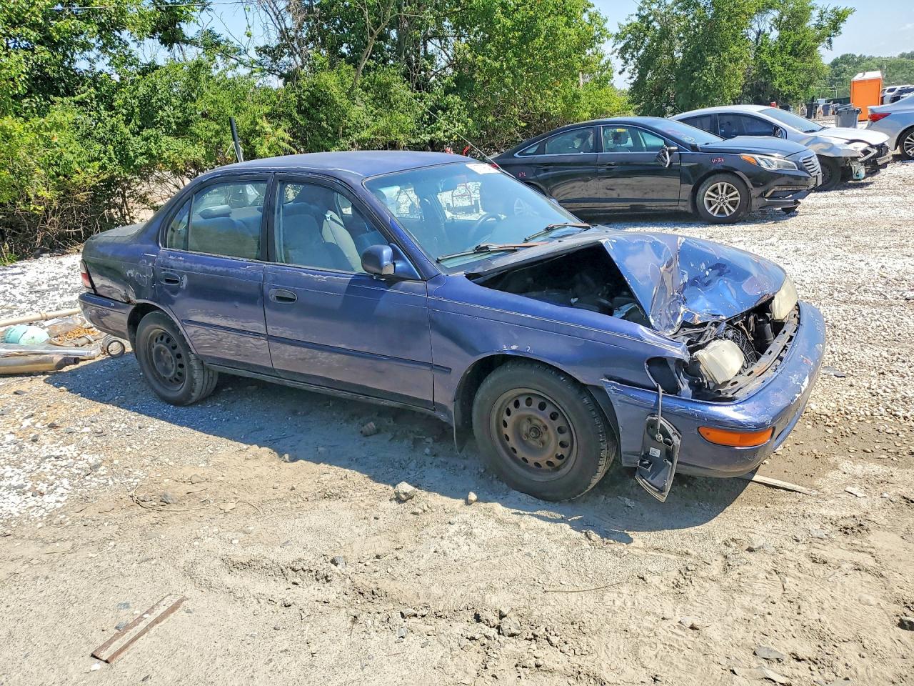 1996 Toyota Corolla Dx Синий vin: 2T1BB02EXTC156505