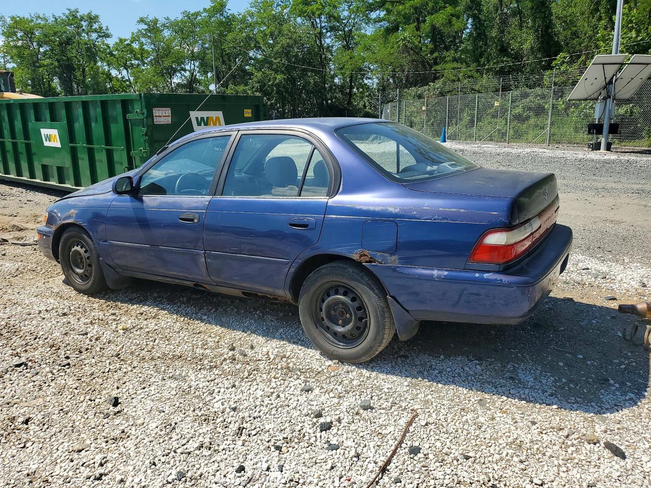 1996 Toyota Corolla Dx Синий vin: 2T1BB02EXTC156505