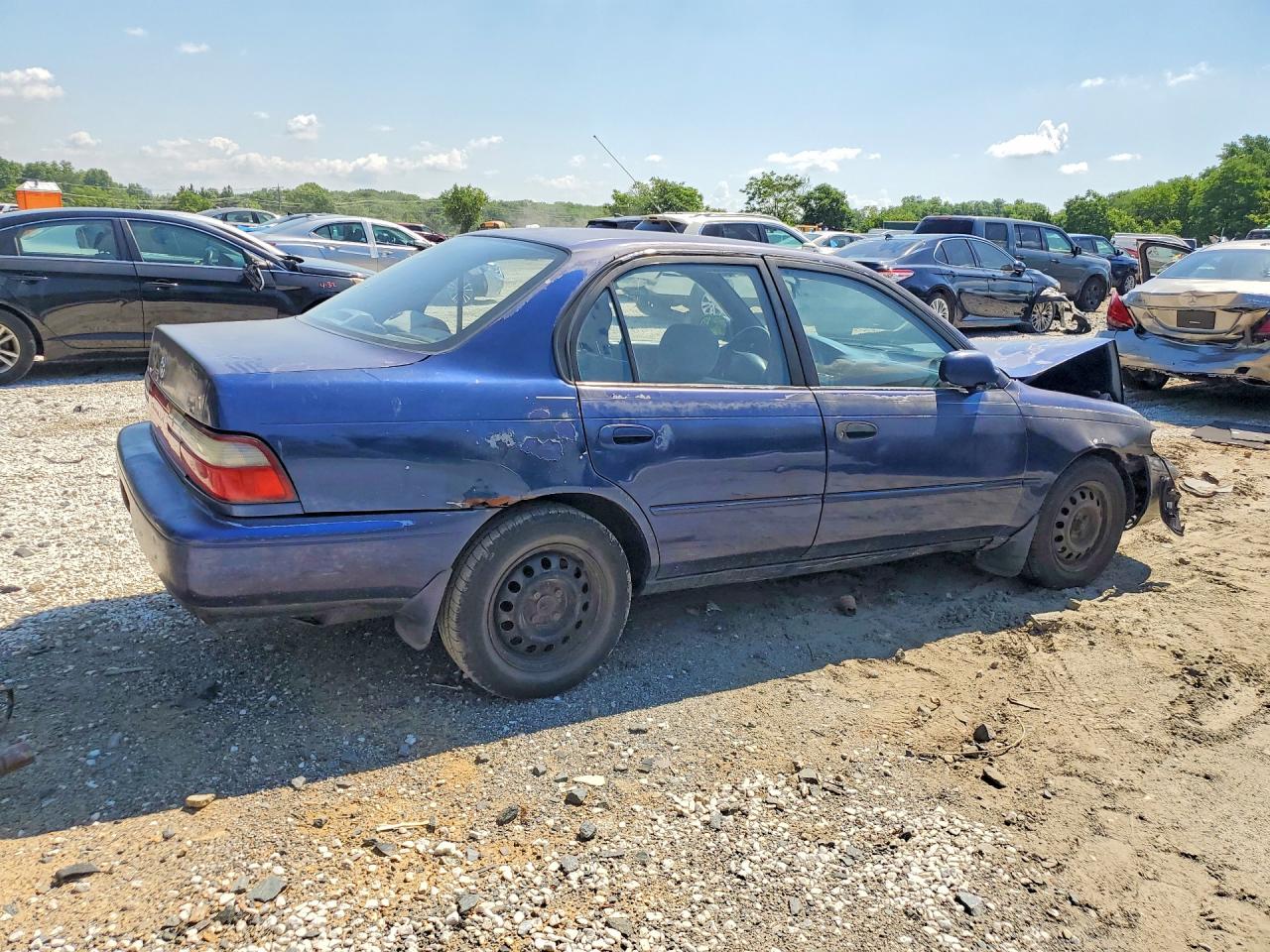 1996 Toyota Corolla Dx Синий vin: 2T1BB02EXTC156505