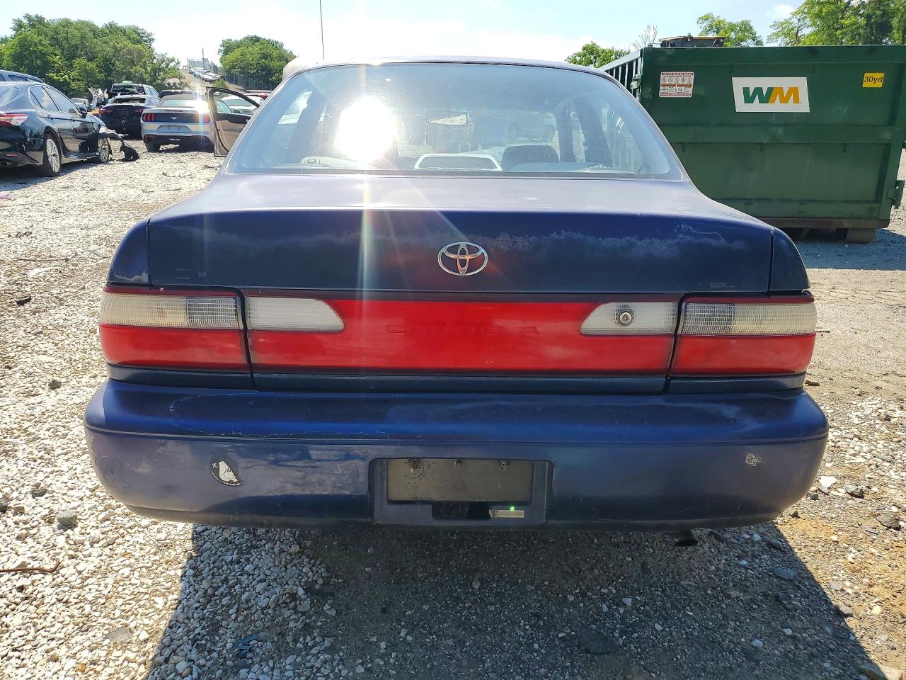 1996 Toyota Corolla Dx Синий vin: 2T1BB02EXTC156505