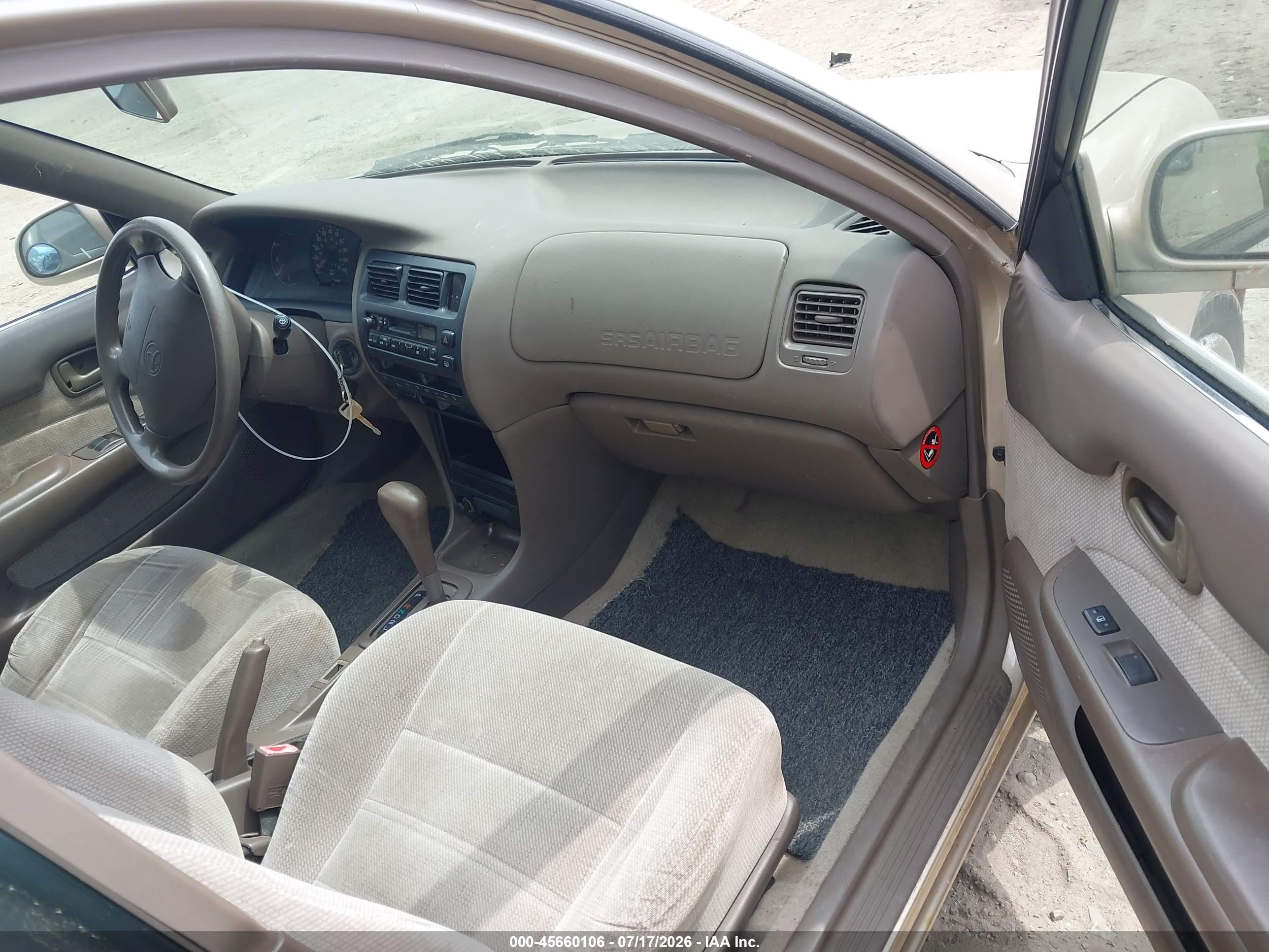 1996 Toyota Corolla Dx Gold vin: 2T1BB02EXTC168265