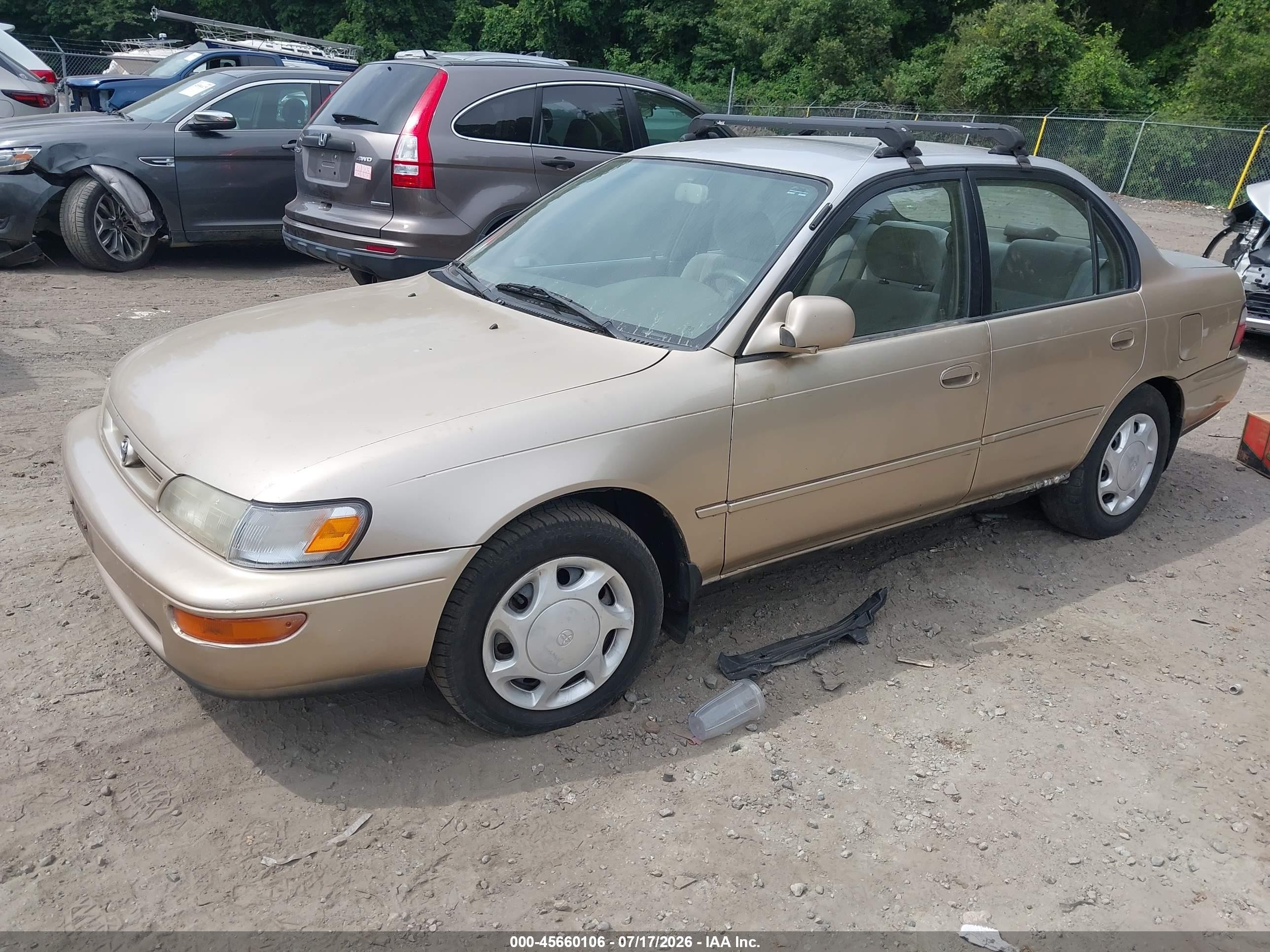 1996 Toyota Corolla Dx Gold vin: 2T1BB02EXTC168265