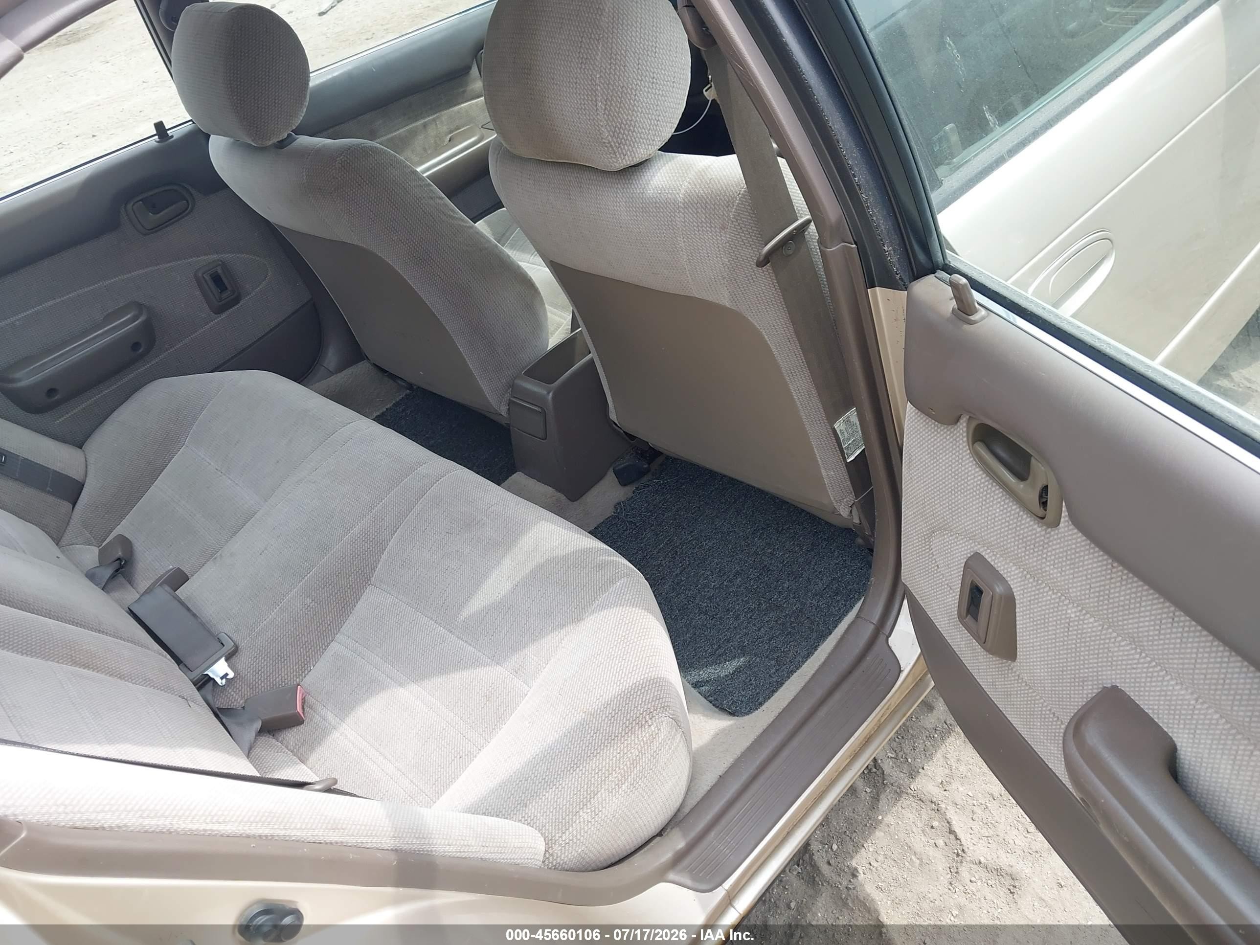 1996 Toyota Corolla Dx Gold vin: 2T1BB02EXTC168265
