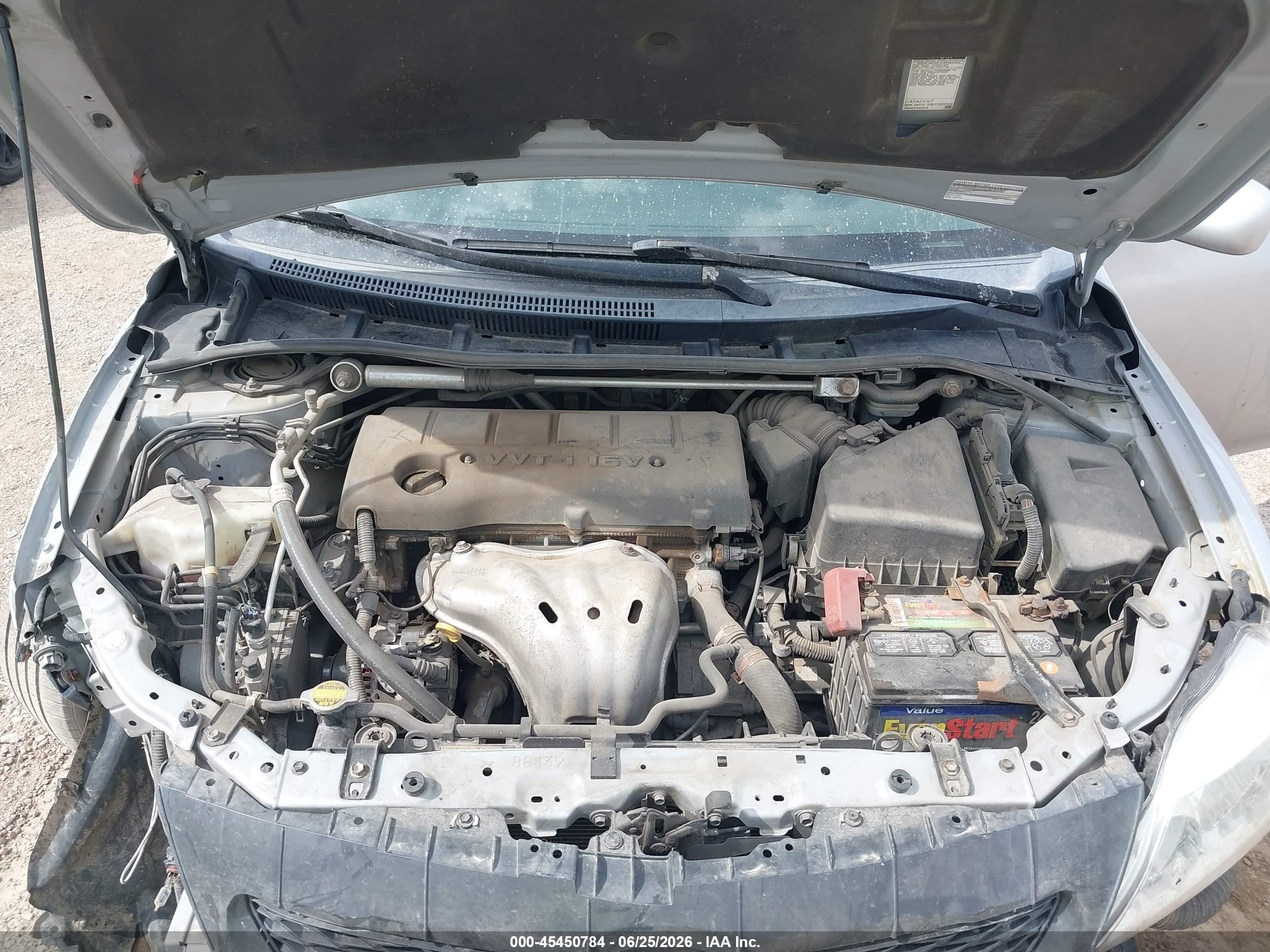 2009 Toyota Corolla Xrs Серебряный vin: 2T1BE40E19C005949