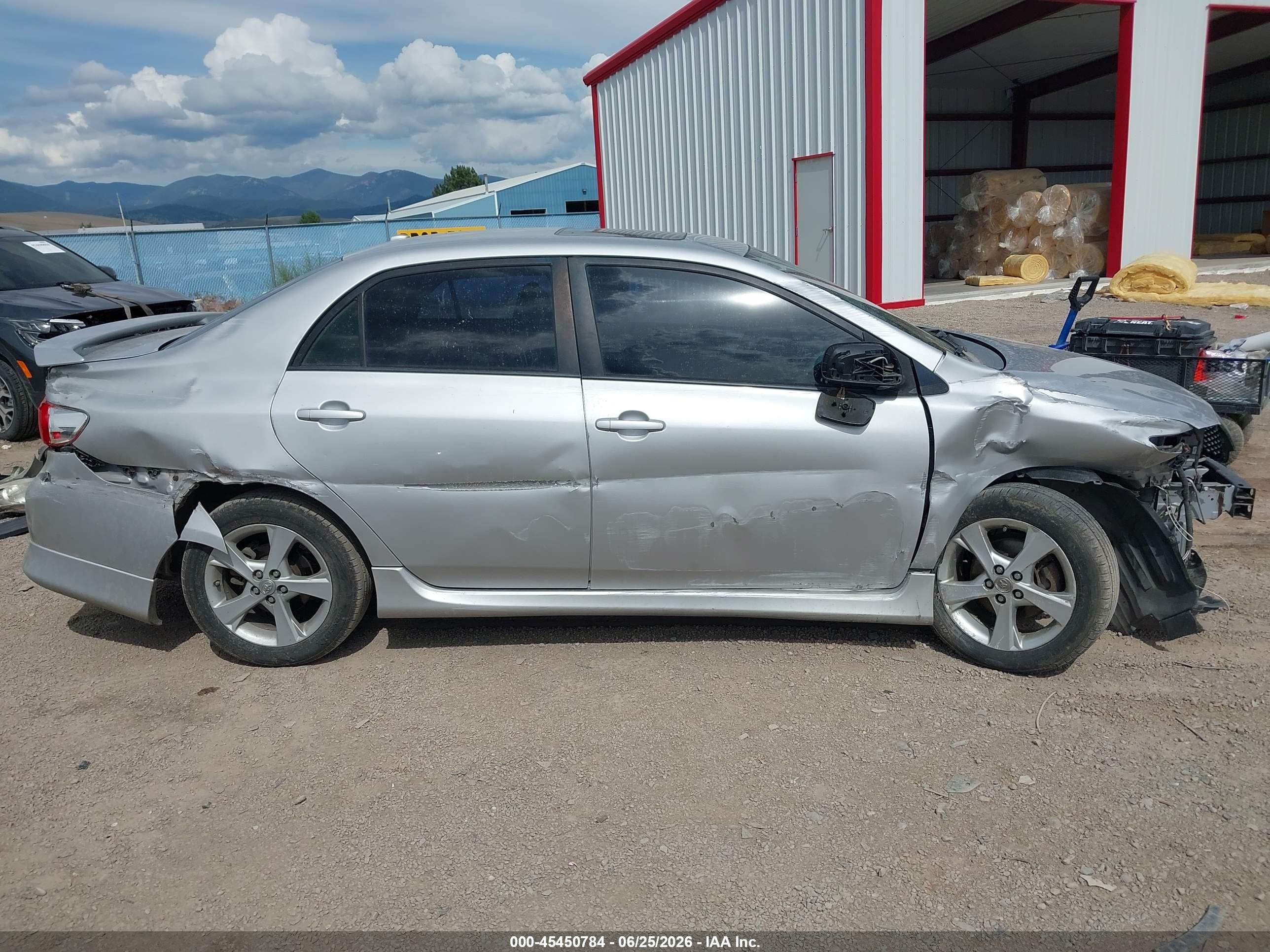 2009 Toyota Corolla Xrs Серебряный vin: 2T1BE40E19C005949