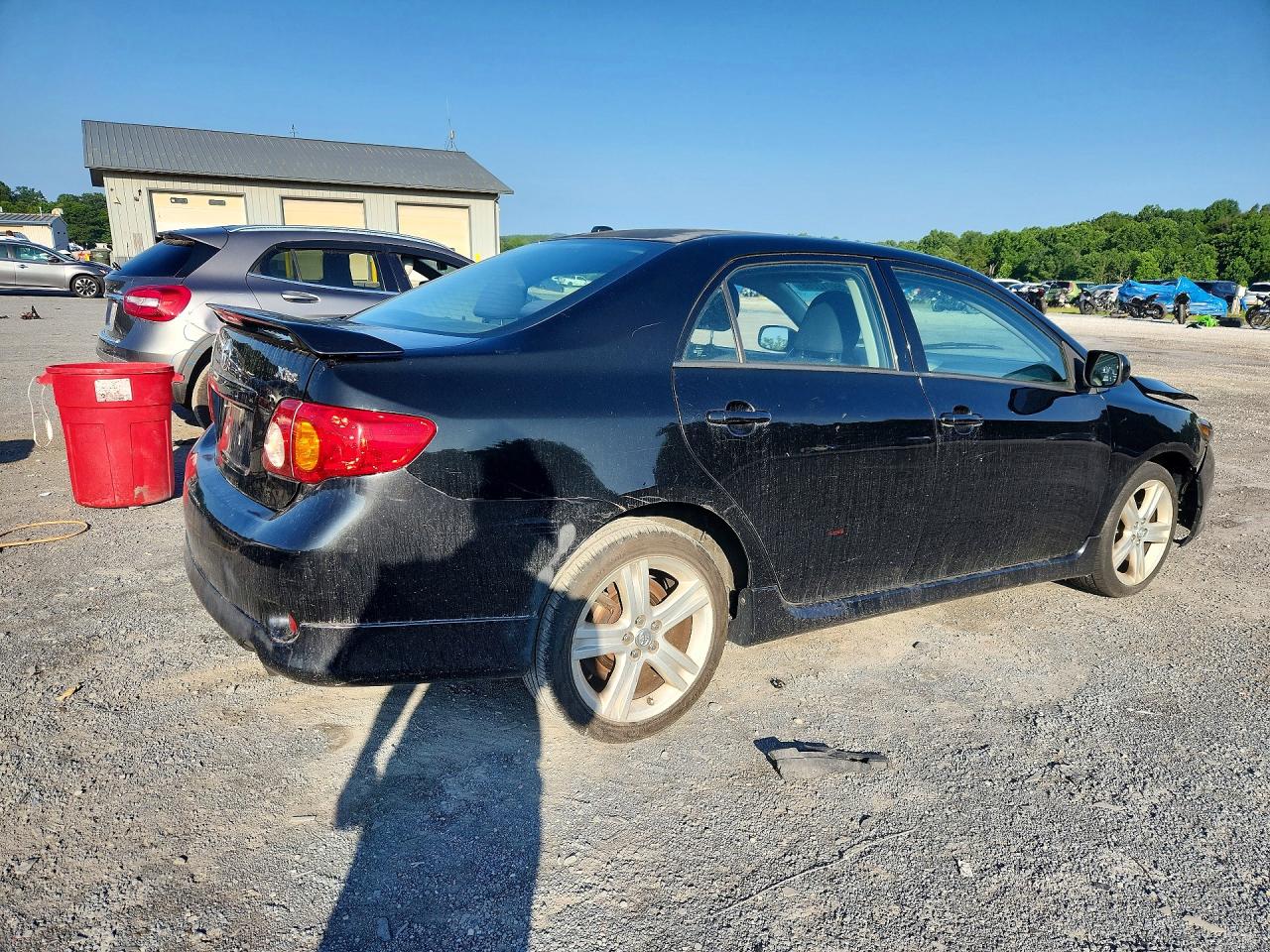 2009 Toyota Corolla Xrs Black vin: 2T1BE40E39C027483