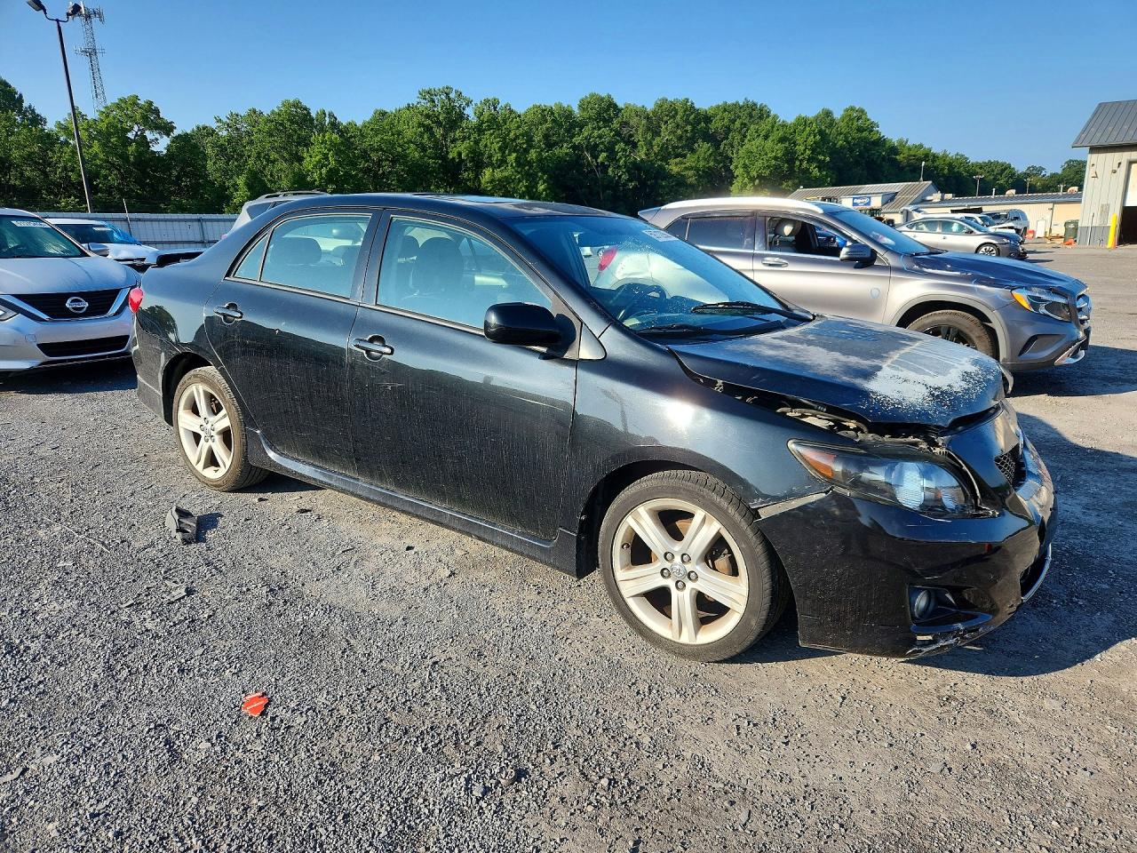 2009 Toyota Corolla Xrs Black vin: 2T1BE40E39C027483