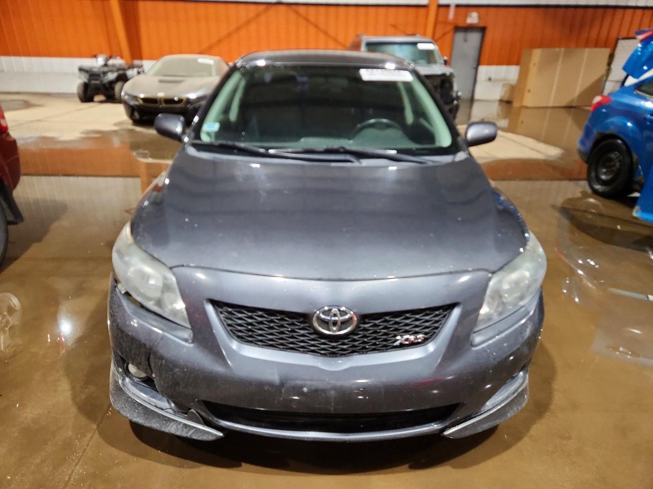 2009 Toyota Corolla Xrs Gray vin: 2T1BE40E49C024494