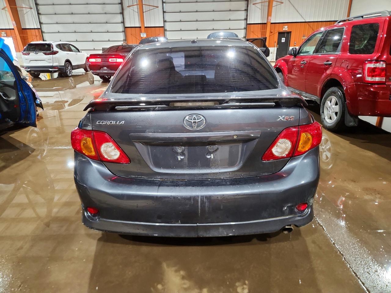 2009 Toyota Corolla Xrs Gray vin: 2T1BE40E49C024494