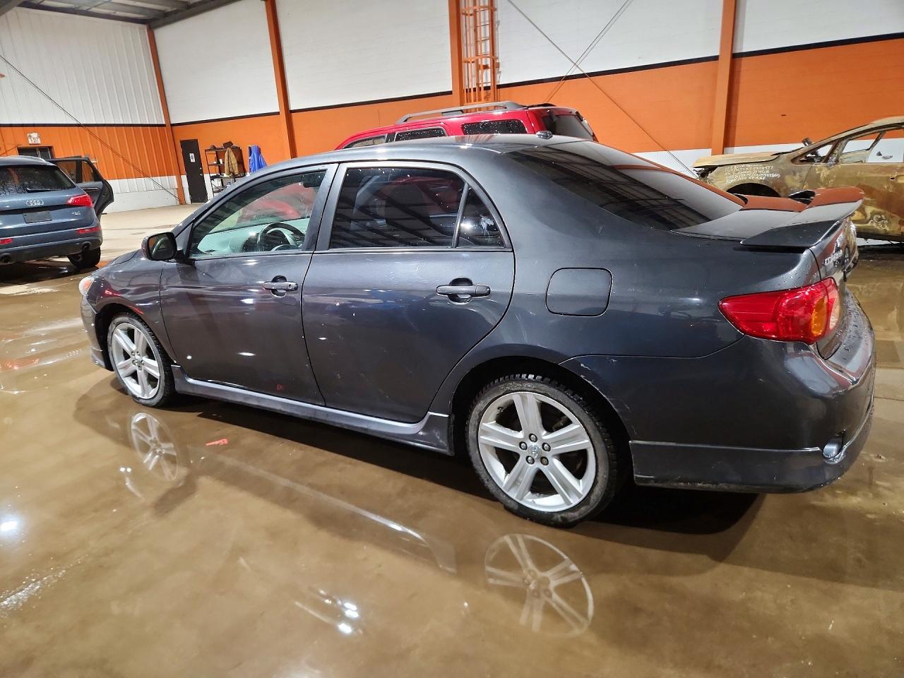 2009 Toyota Corolla Xrs Gray vin: 2T1BE40E49C024494
