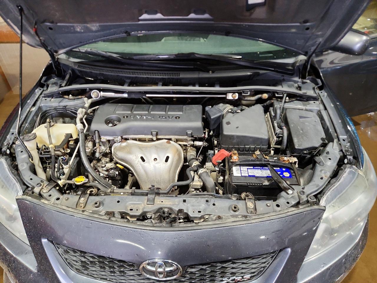2009 Toyota Corolla Xrs Gray vin: 2T1BE40E49C024494