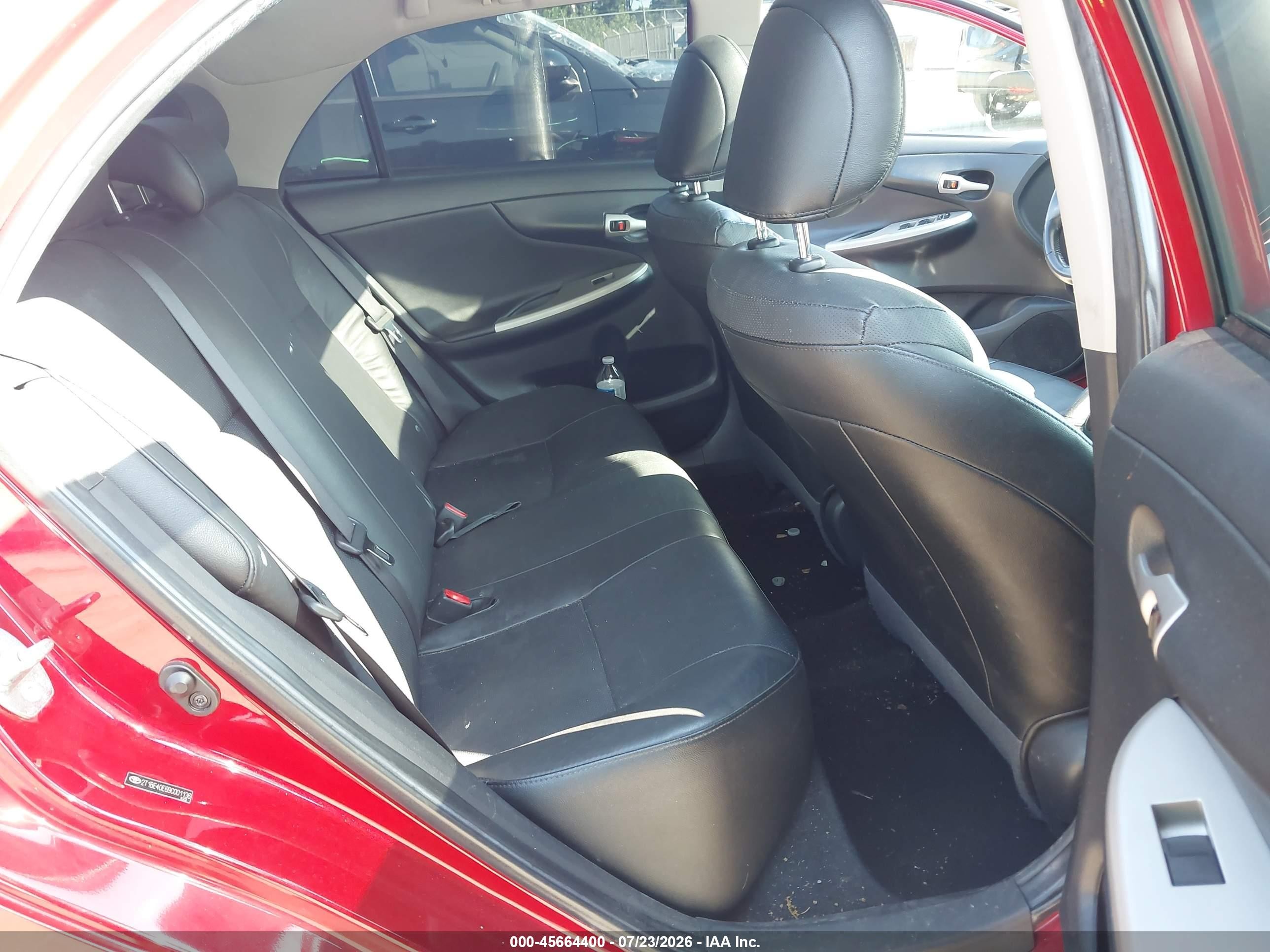 2009 Toyota Corolla Xrs Красный vin: 2T1BE40E69C001136