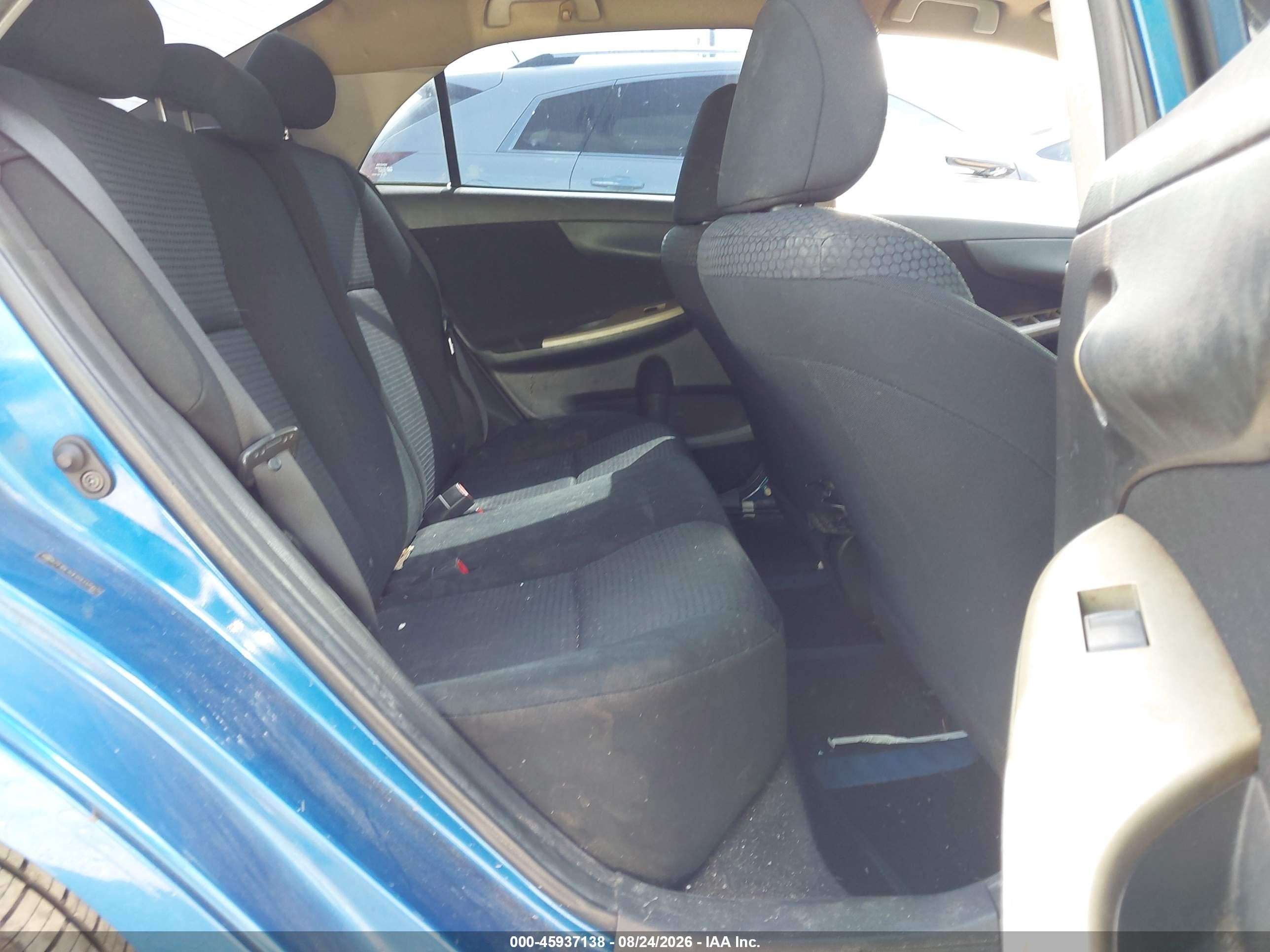 2009 Toyota Corolla Xrs Blue vin: 2T1BE40E89C025678