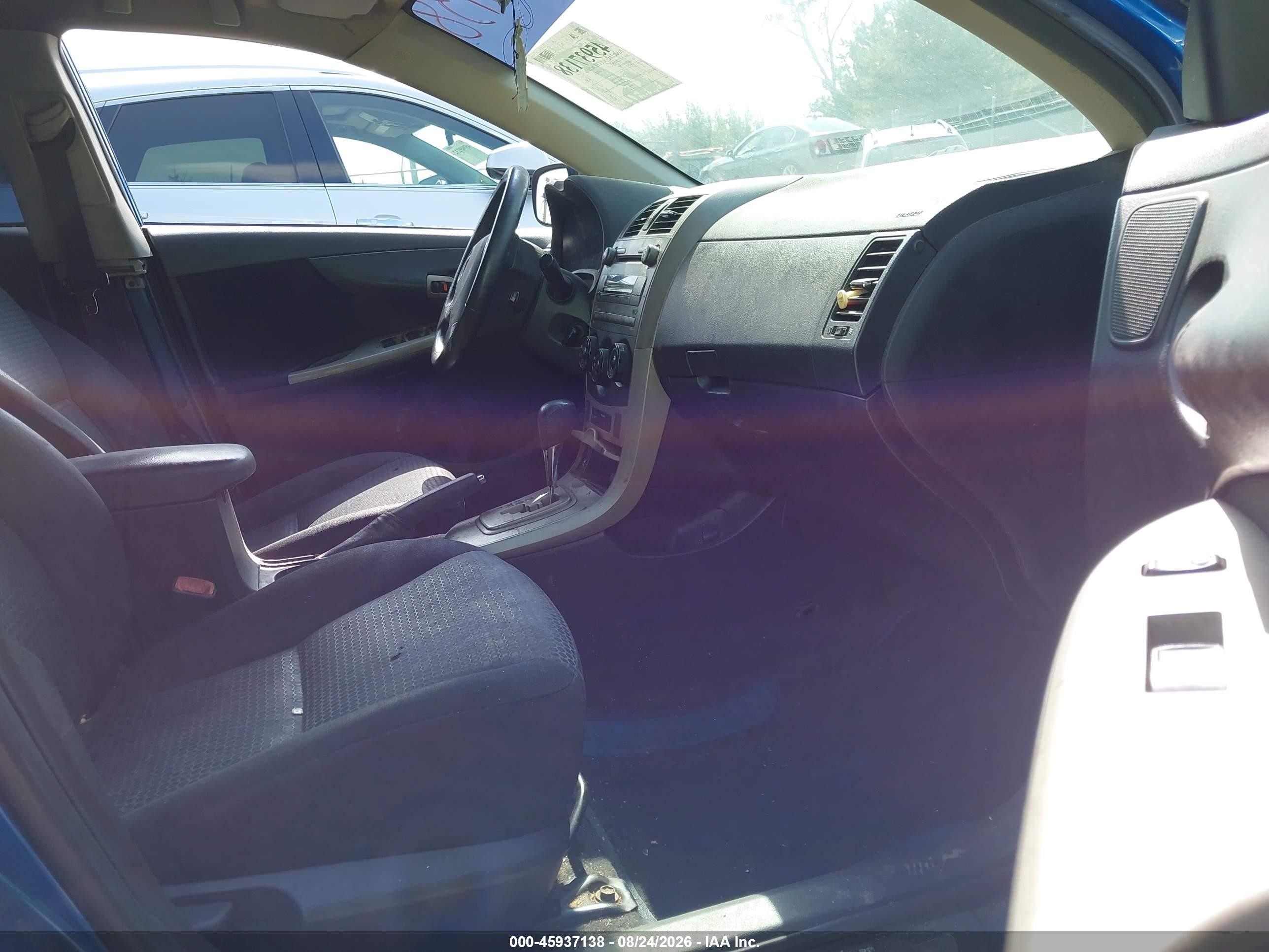 2009 Toyota Corolla Xrs Blue vin: 2T1BE40E89C025678