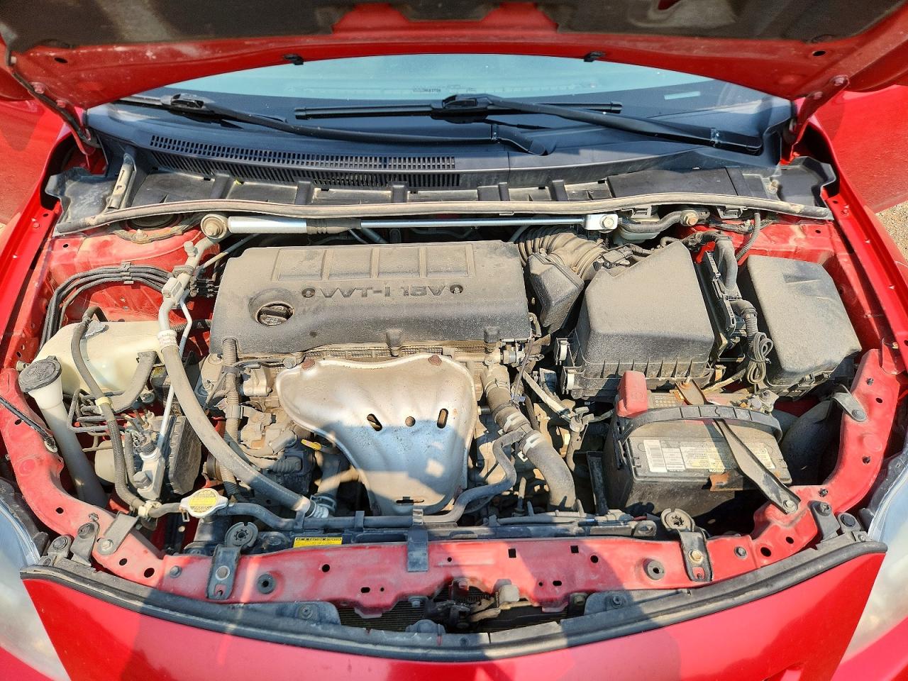 2009 Toyota Corolla Xrs Red vin: 2T1BE40EX9C022460