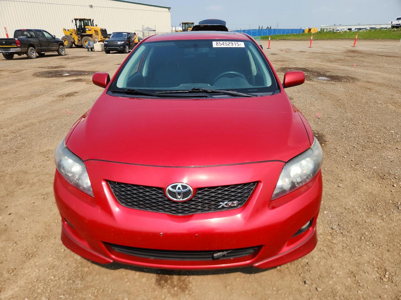 2009 Toyota Corolla Xrs Red vin: 2T1BE40EX9C022460