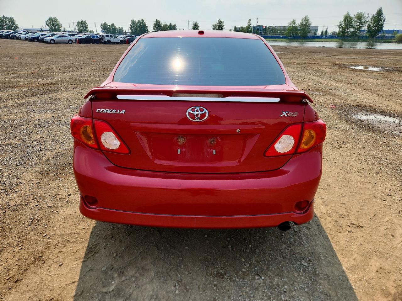 2009 Toyota Corolla Xrs Red vin: 2T1BE40EX9C022460