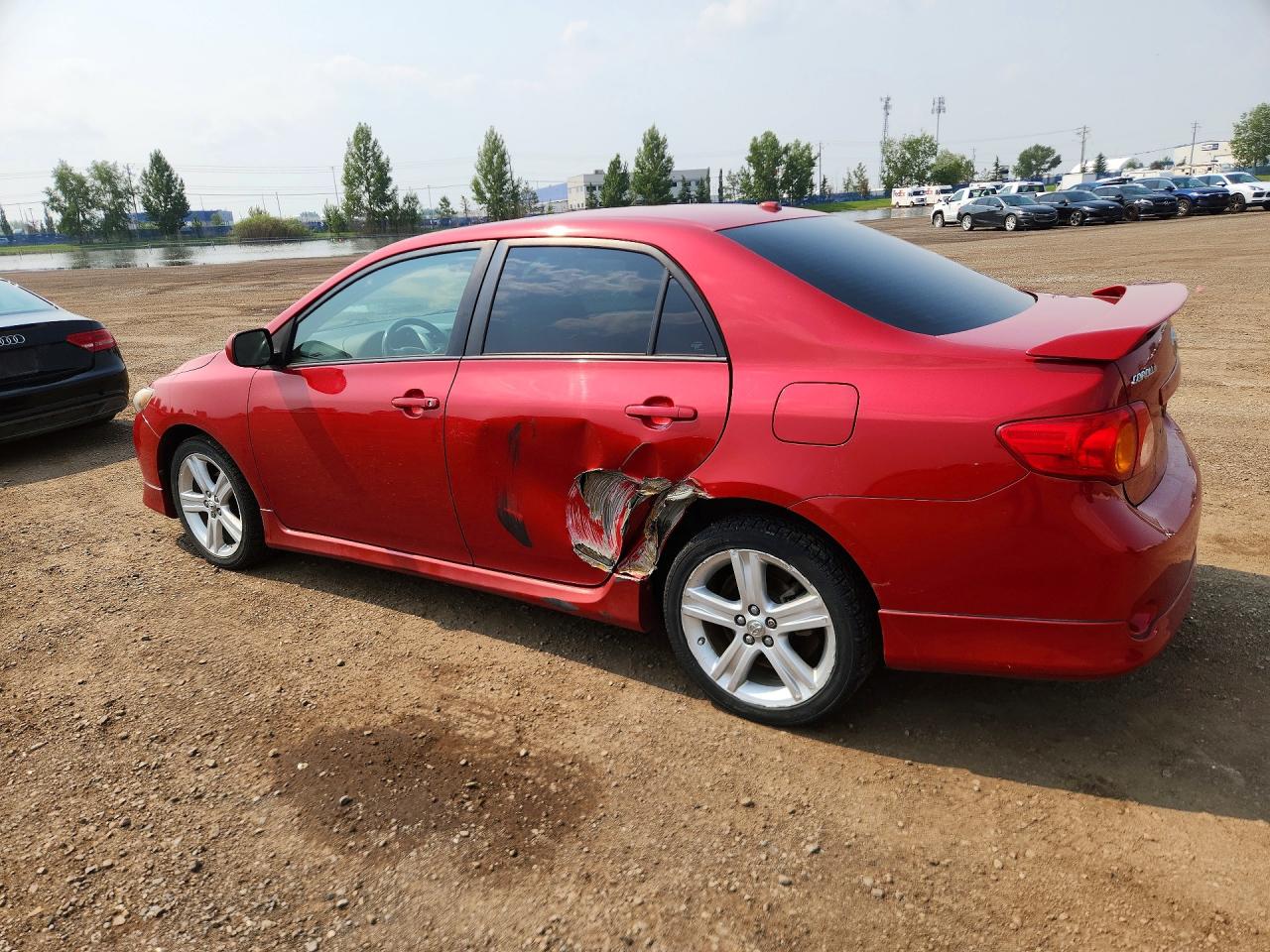 2009 Toyota Corolla Xrs Red vin: 2T1BE40EX9C022460