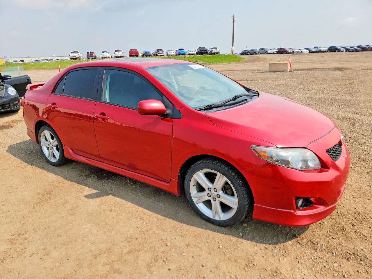 2009 Toyota Corolla Xrs Red vin: 2T1BE40EX9C022460
