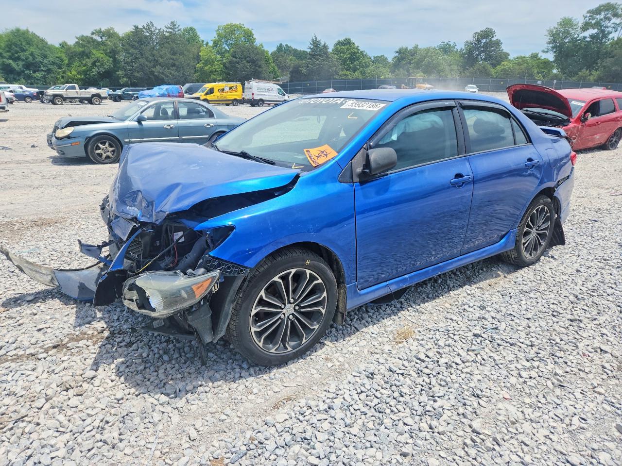 2010 Toyota Corolla Xrs Blue vin: 2T1BE4EE3AC045740