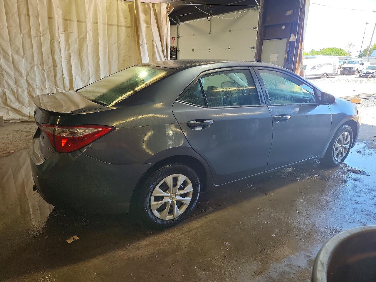 2014 Toyota Corolla Le Eco Gray vin: 2T1BPRHE0EC012056