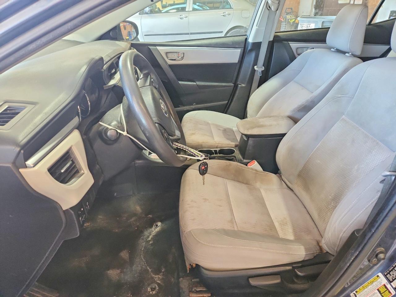 2014 Toyota Corolla Le Eco Gray vin: 2T1BPRHE0EC012056