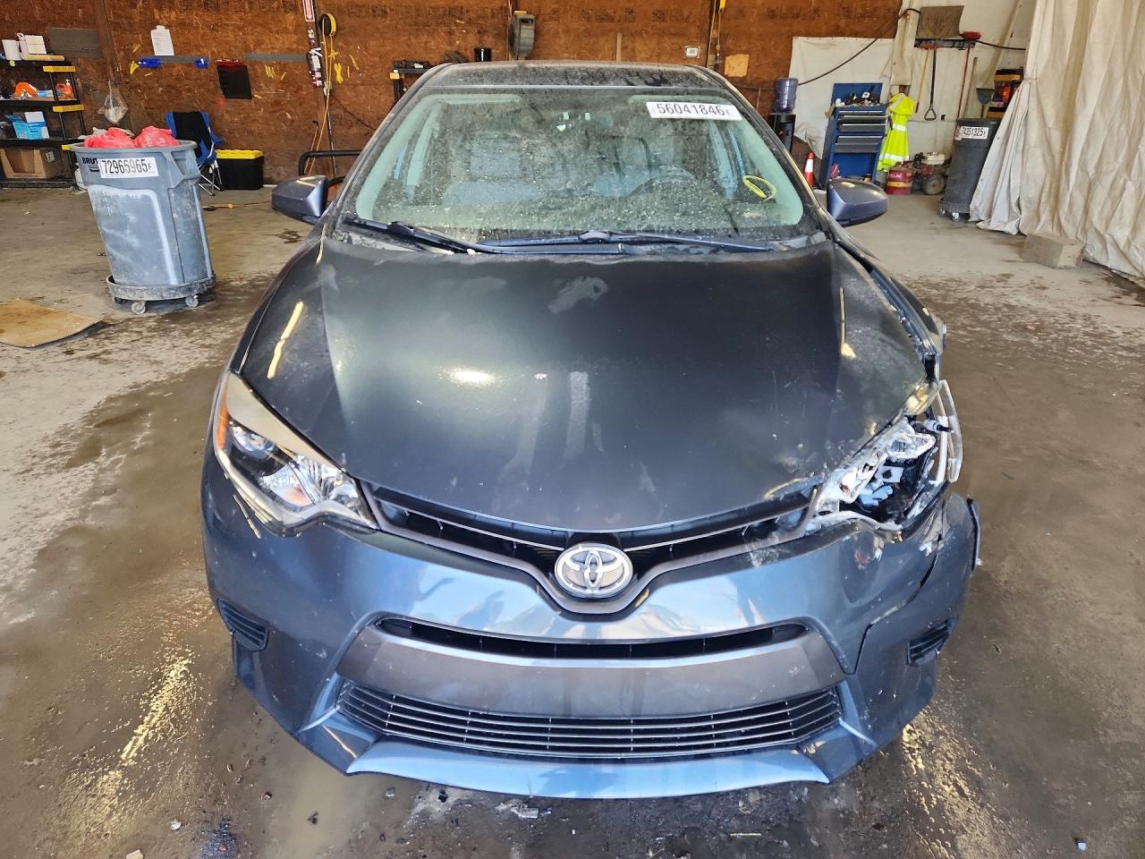 2014 Toyota Corolla Le Eco Gray vin: 2T1BPRHE0EC012056