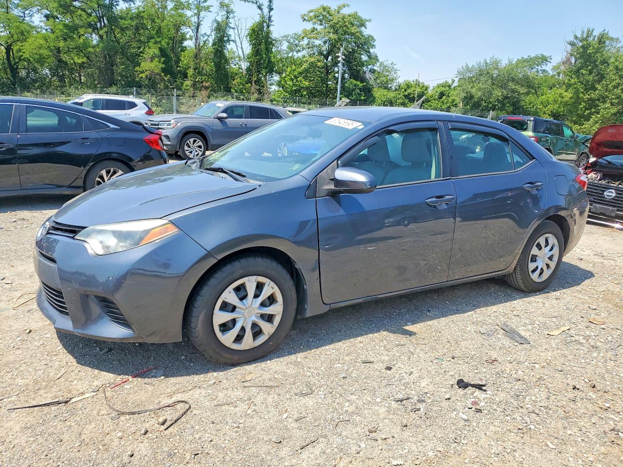 2014 Toyota Corolla Le Eco Gray vin: 2T1BPRHE0EC084052