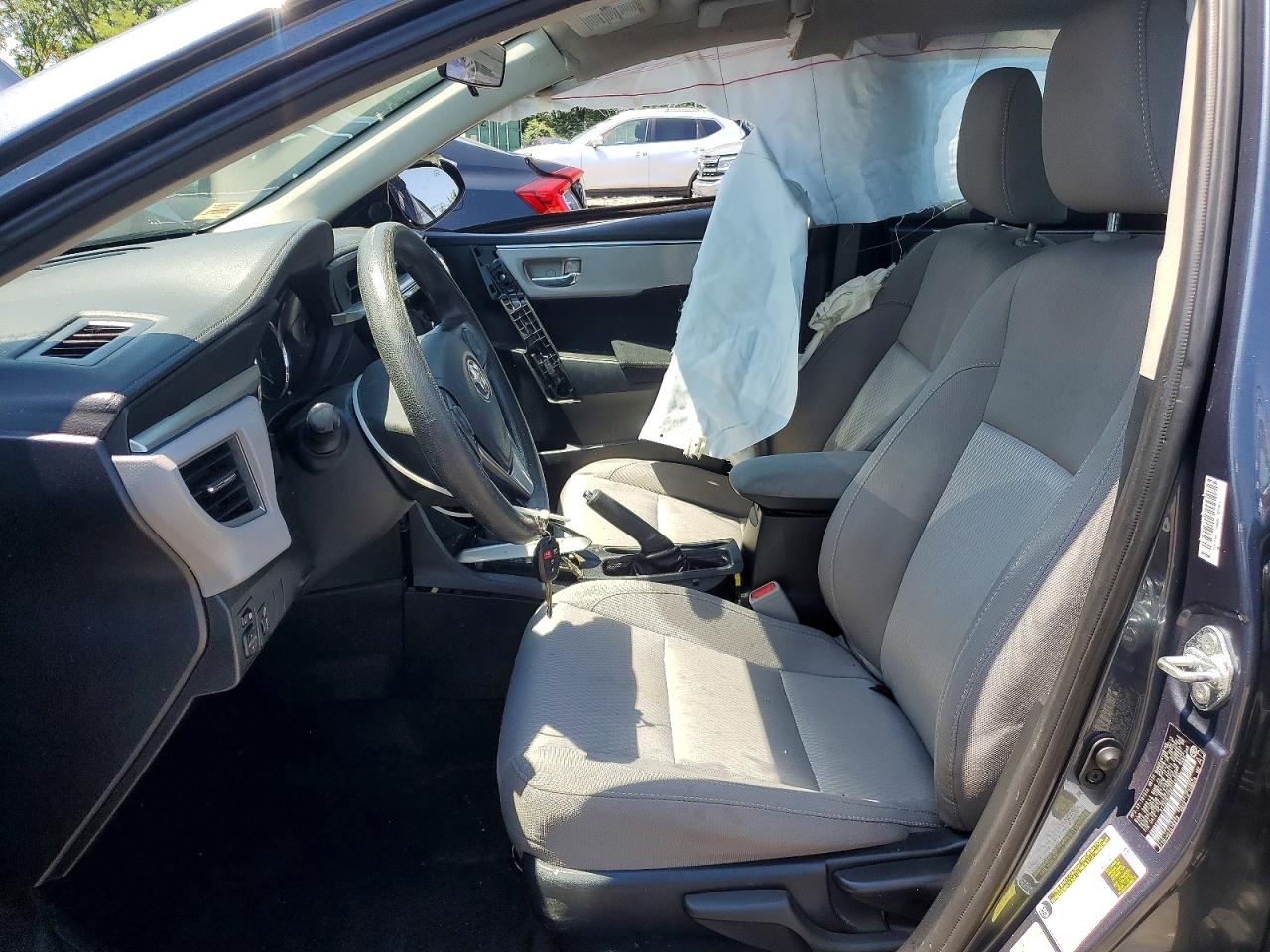 2014 Toyota Corolla Le Eco Gray vin: 2T1BPRHE0EC084052