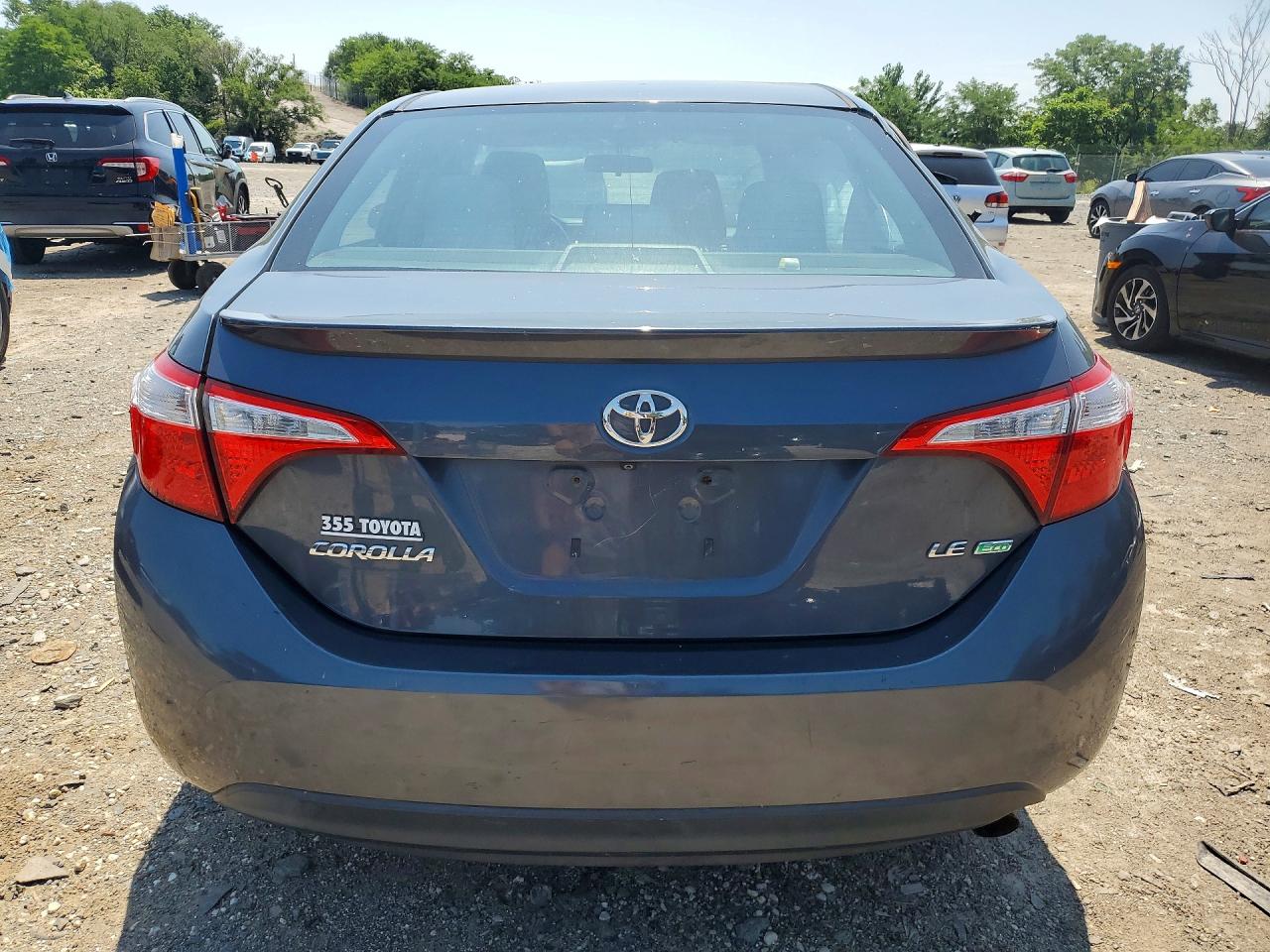 2014 Toyota Corolla Le Eco Gray vin: 2T1BPRHE0EC084052