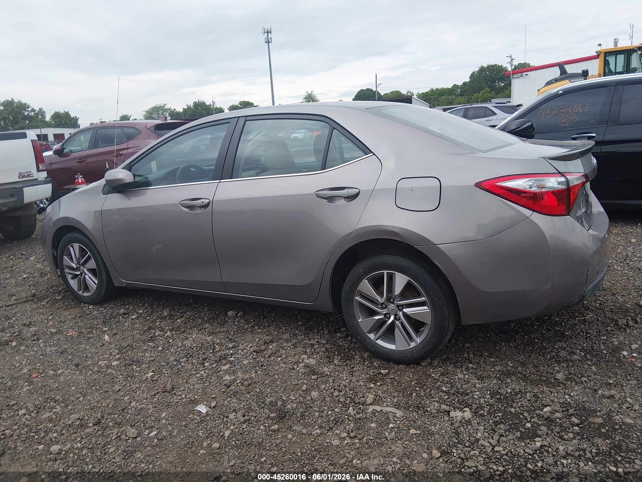 2014 Toyota Corolla Le Eco Plus Желто-коричневый vin: 2T1BPRHE0EC217263