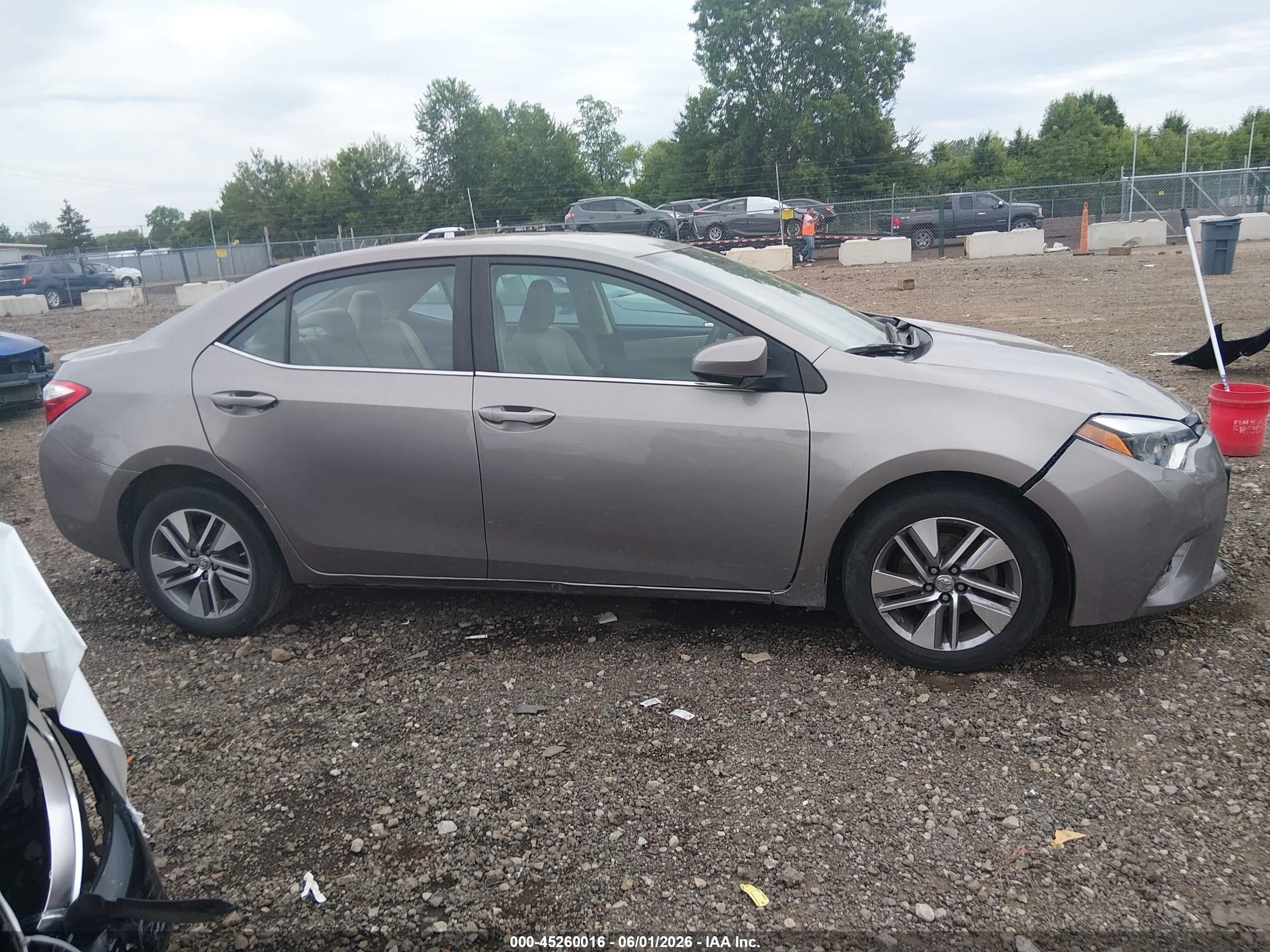 2014 Toyota Corolla Le Eco Plus Желто-коричневый vin: 2T1BPRHE0EC217263